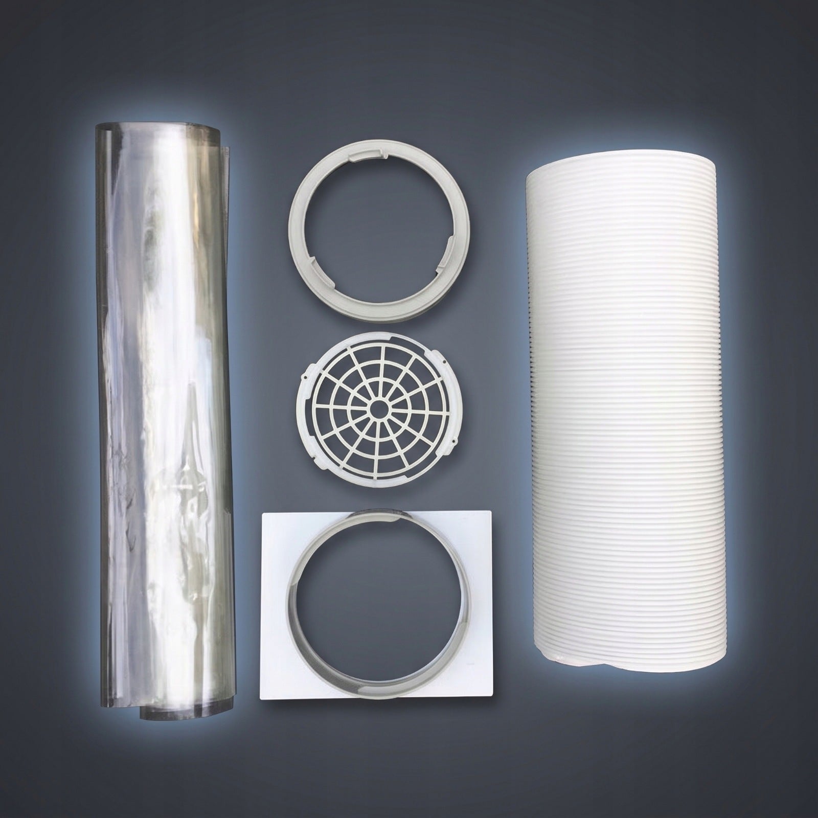 Portable Air Conditioning Window Kit with Hose Easy Installation Manufacturer of a medical device does not apply