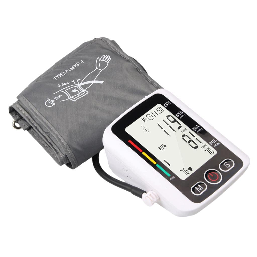 Portable Arm Pressure Monitor BP Cuff Machine