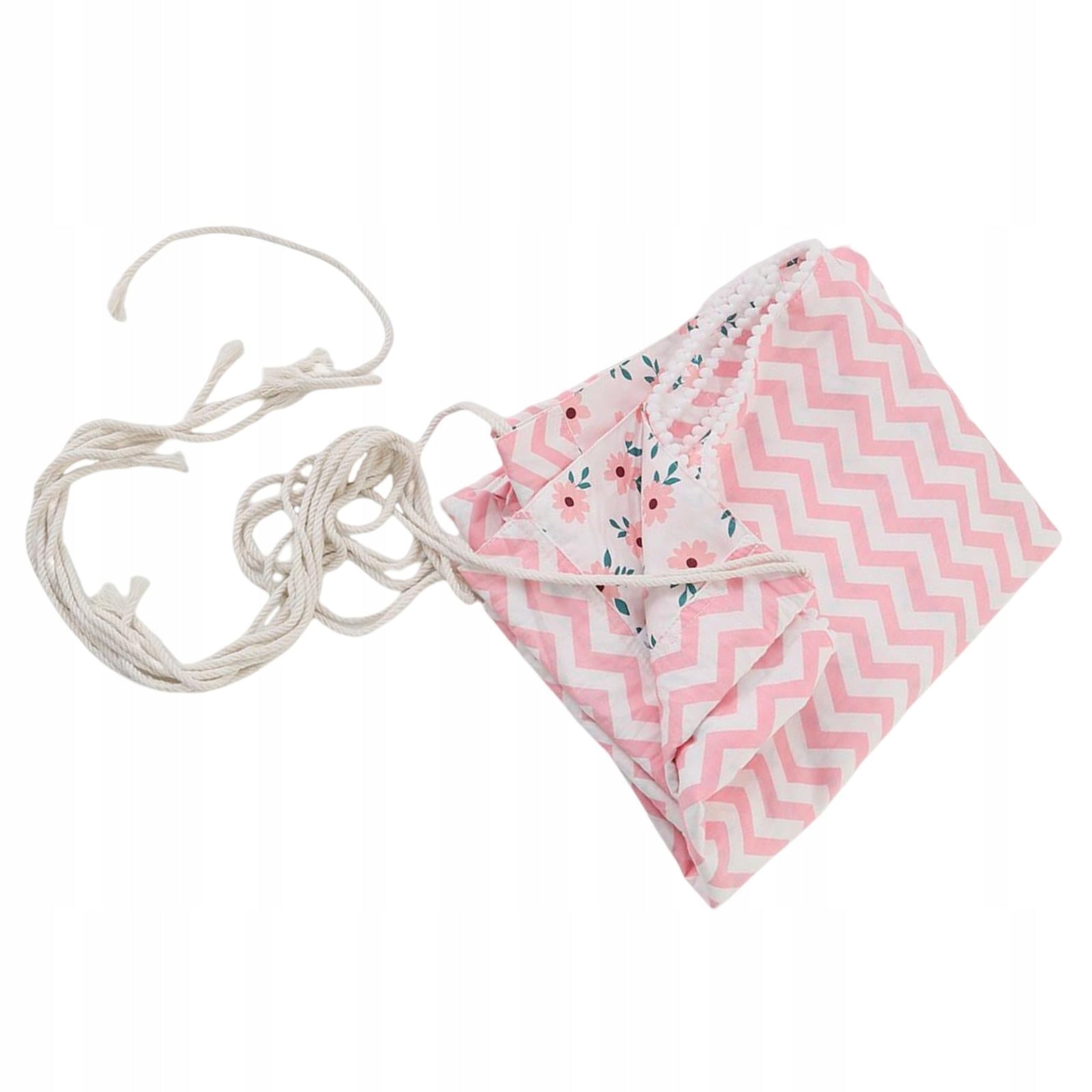 Portable Baby Hammock Crib Infant Bed Indoor Outdoor Sleeping Hammock Pink