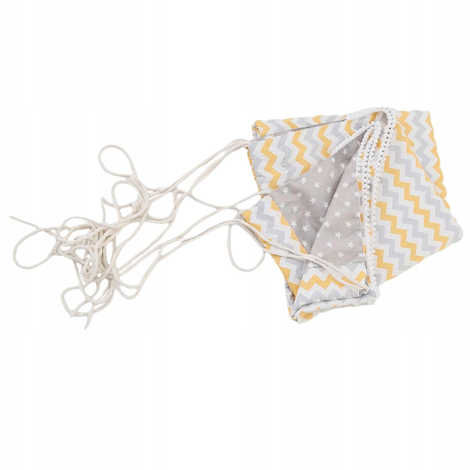 Portable Baby Hammock Hanging Crib Cartoon Infant Bed Swing for Home Yellow