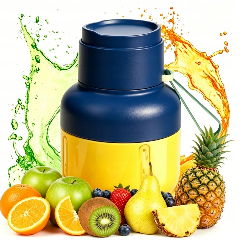 Portable Blender Large Capacity Powerful Ice Crushing PP 850ml Blue