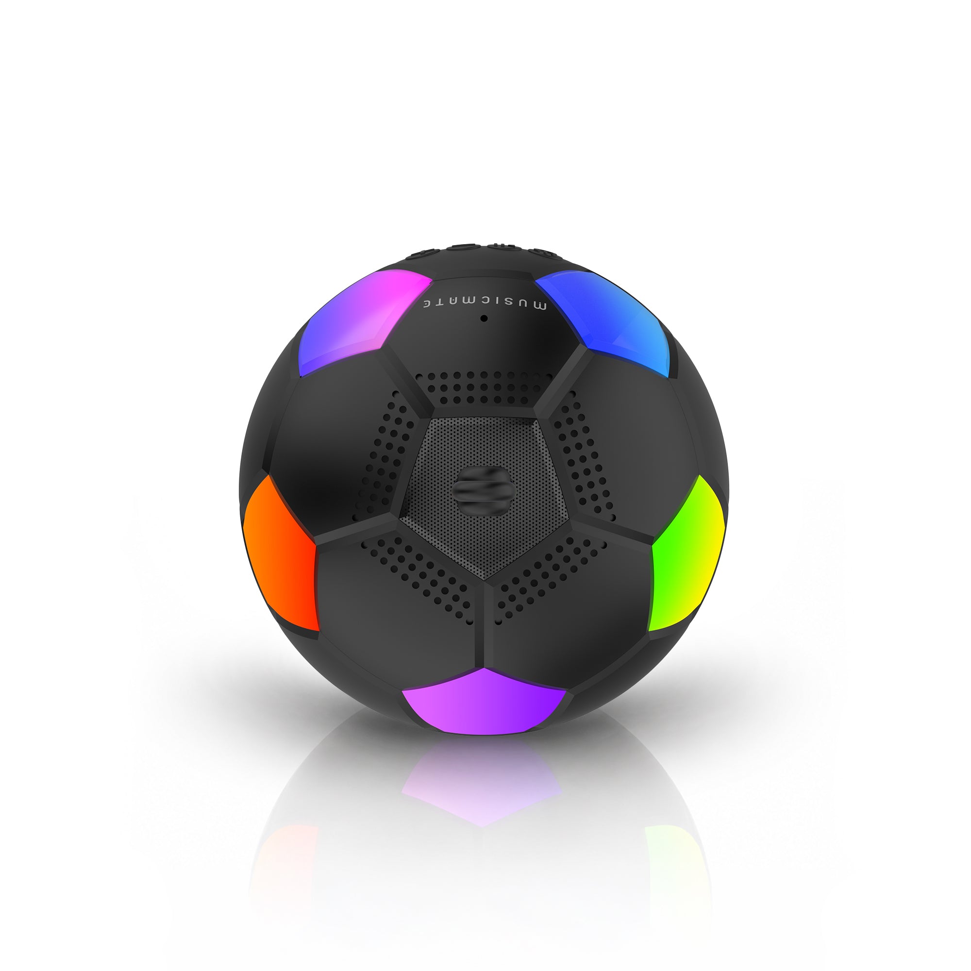 Portable Bluetooth Speaker Ball Gift for Footballer MusicMate MM-SB40-B Model MM-SB40-B