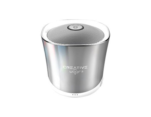 Portable Bluetooth Speaker Creative Woof3 Winter silver 1 W