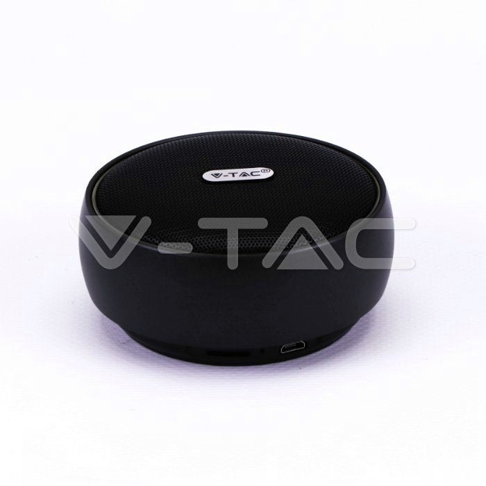 Portable Bluetooth Speaker Micro USB High Quality Wire 800mAh Black Packaging status original
