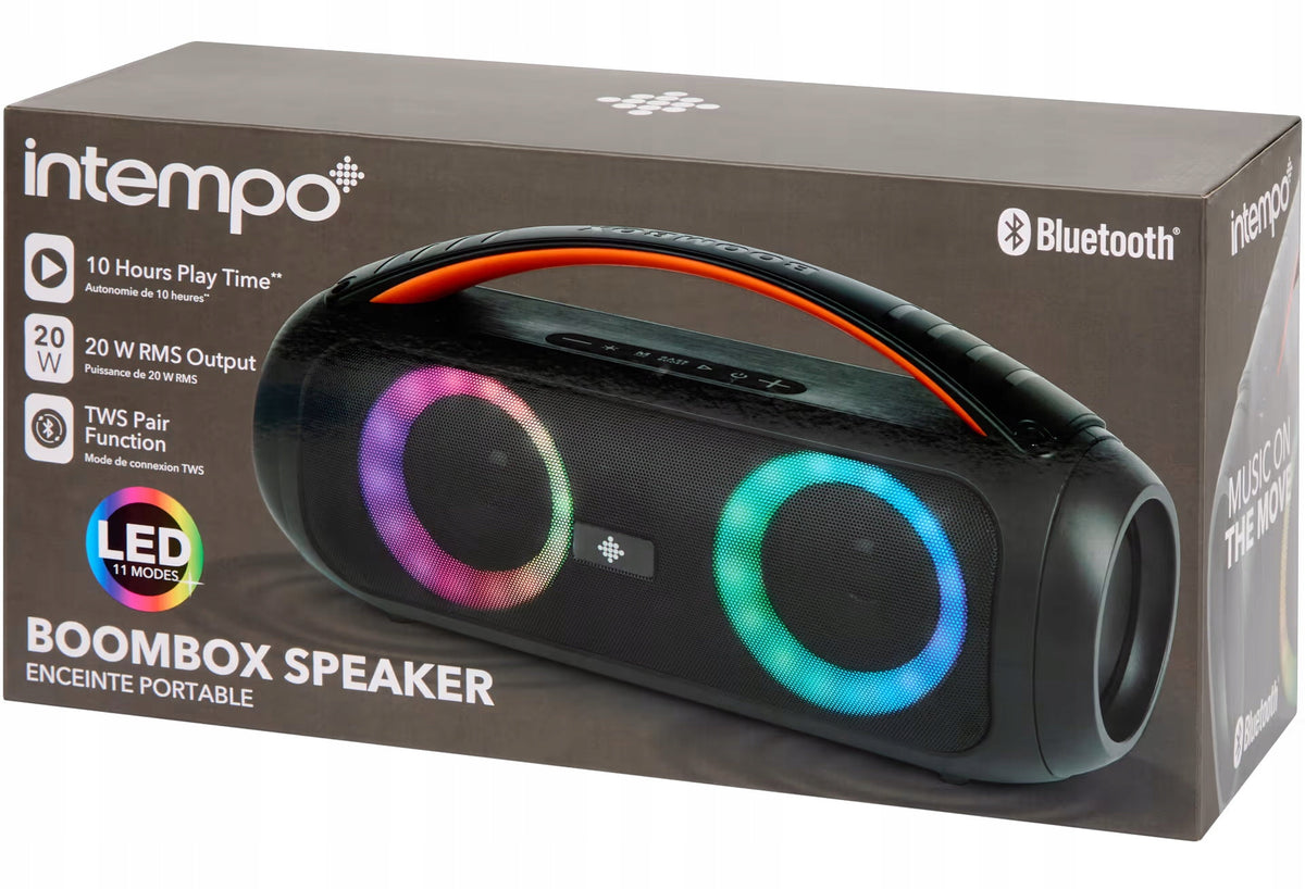 Portable Bluetooth speaker boombox Pulsar 20 watts Manufacturer code 3206170
