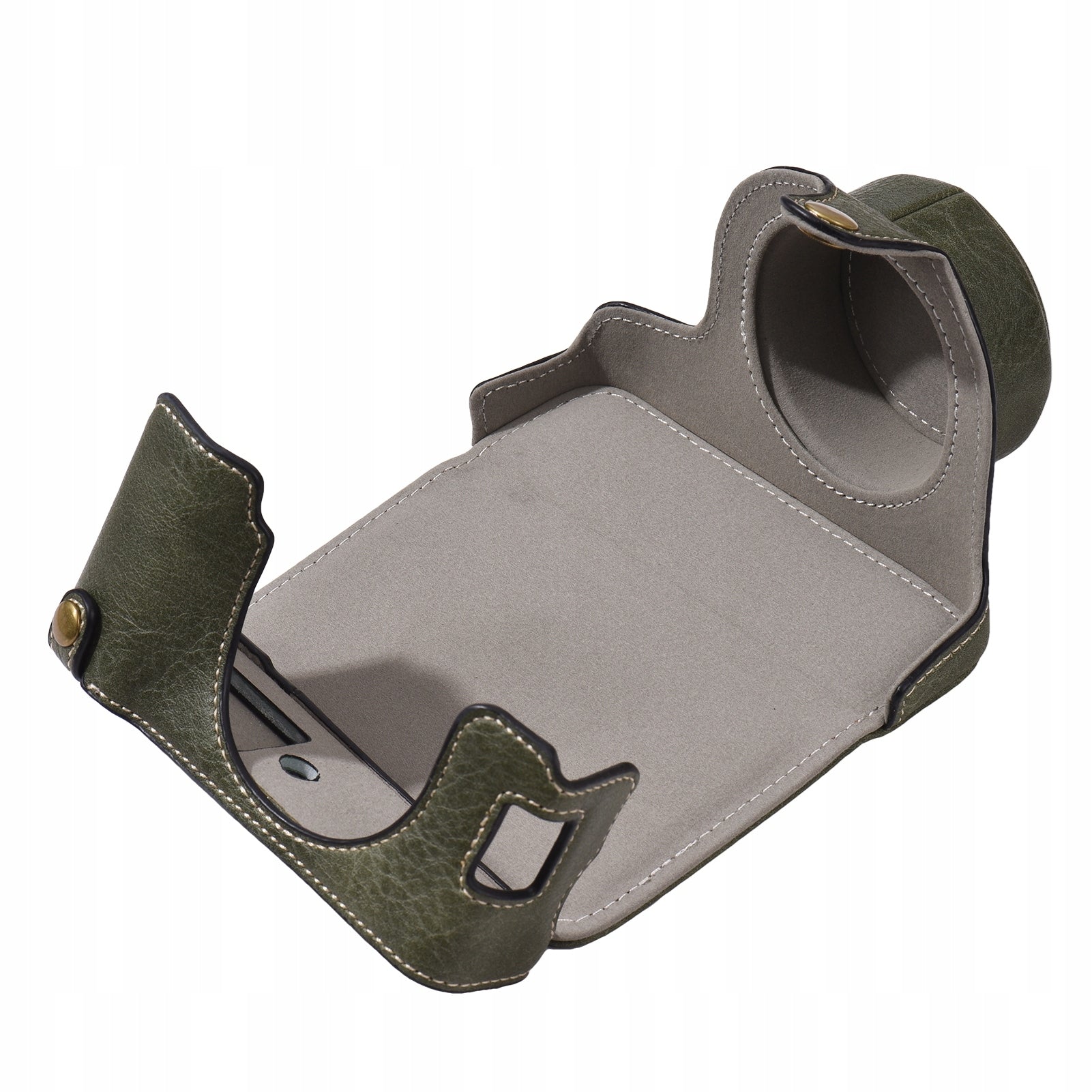 Portable Camera Fur Synthetic Leather Camera Carrying Bag
