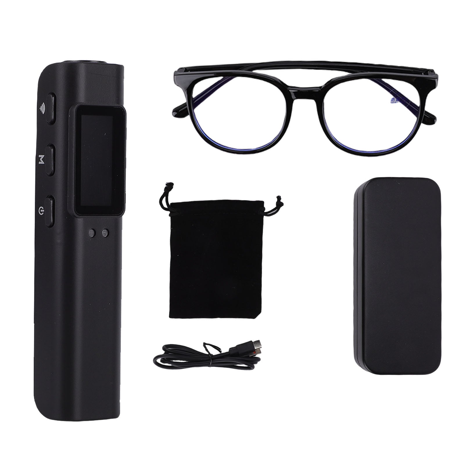 Portable Camera Glasses 2,7K 12MP WiFi For Video Recording Up To O0 Model 7933AMQN