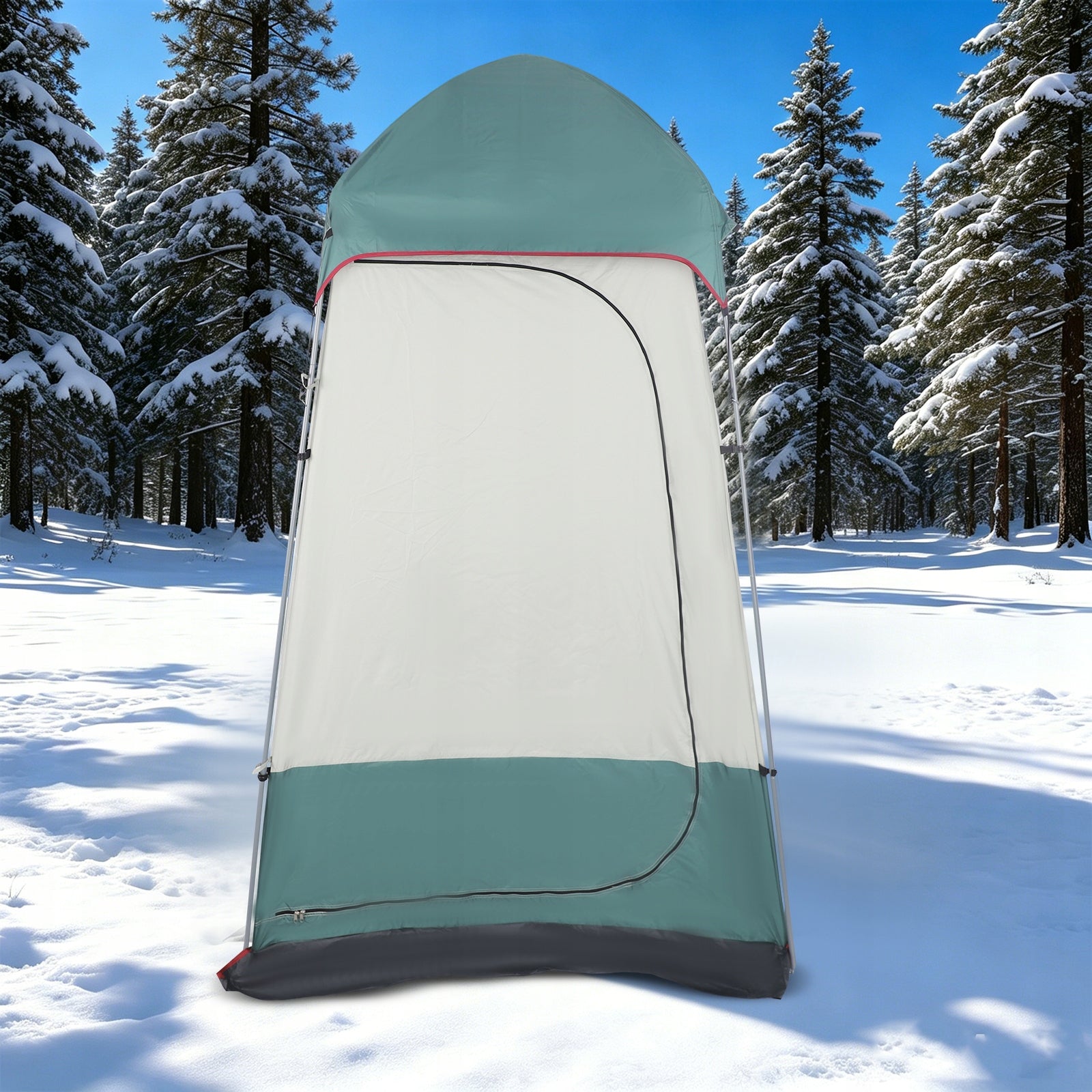 Portable Camping Tent Privacy Shower Tent for Hiking 160*160*240cm Brand no brand