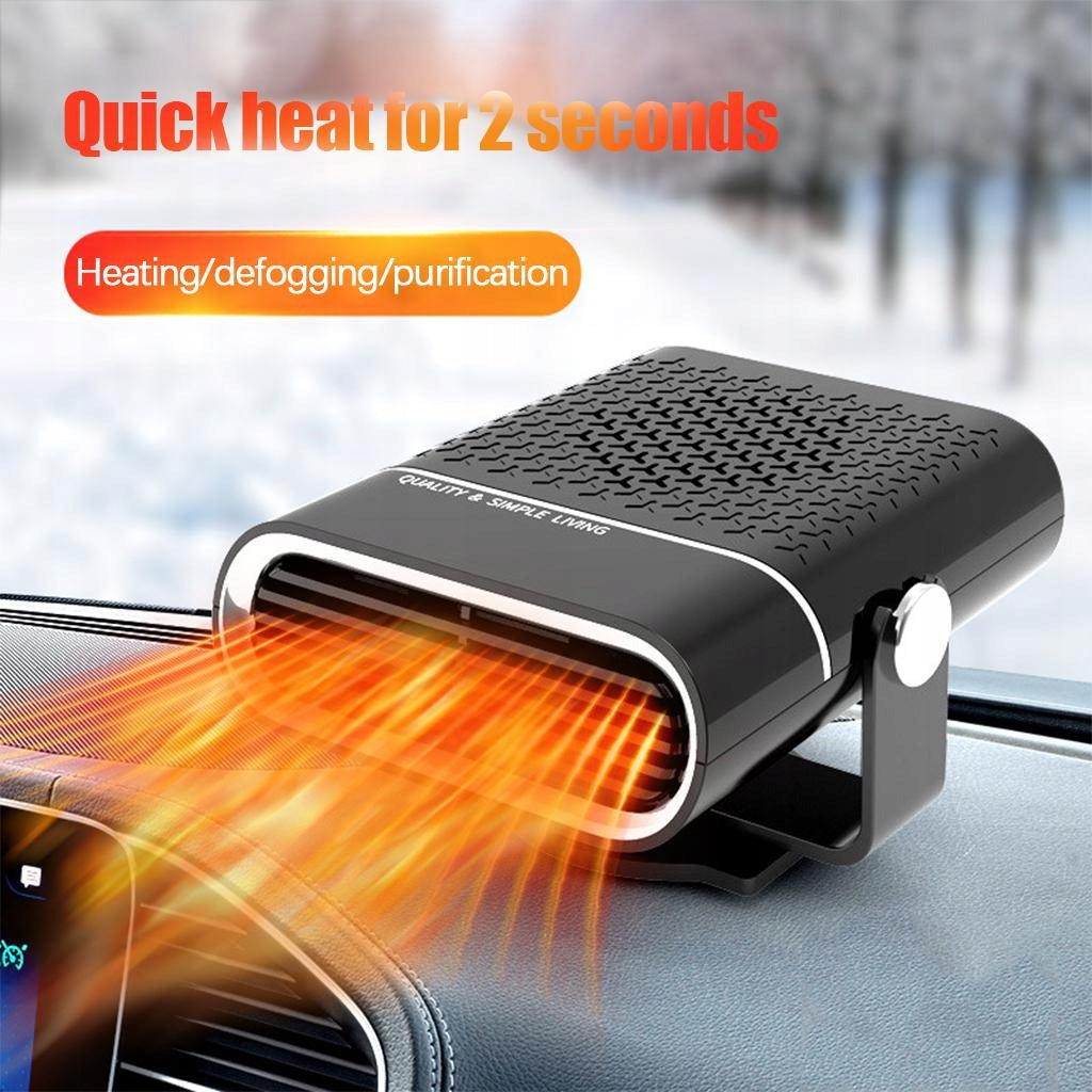 Portable Car Heater Windshield Defroster Automobile Windscreen 12V Black Color other