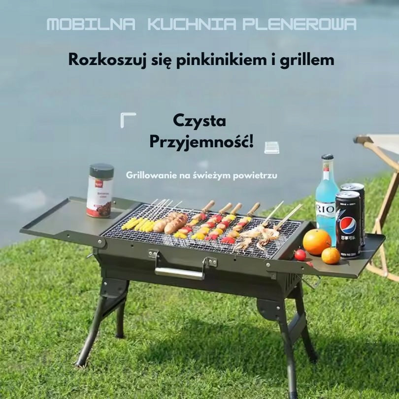 Portable Charcoal Grill Tourist Folding For Garden For Picnic Camping EAN (GTIN) 5907346930259