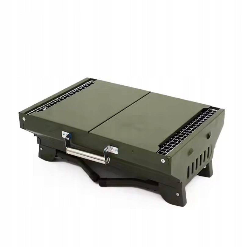Portable Charcoal Grill Tourist Folding For Garden For Picnic Camping Grill height 28 cm