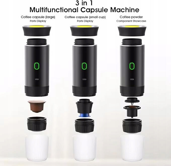 Portable Coffee Maker, Wireless, 3 in 1 Brand no brand
