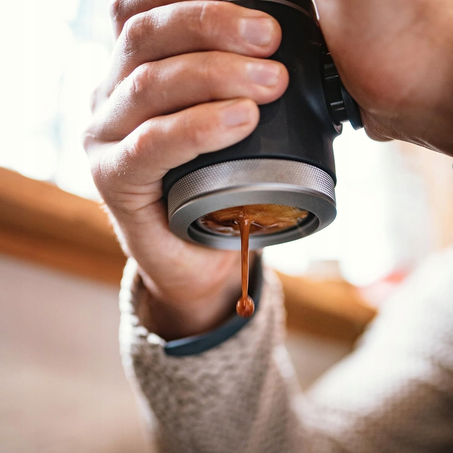 Portable Coffee Maker with Protective Case WACACO Picopresso Brand Wacaco