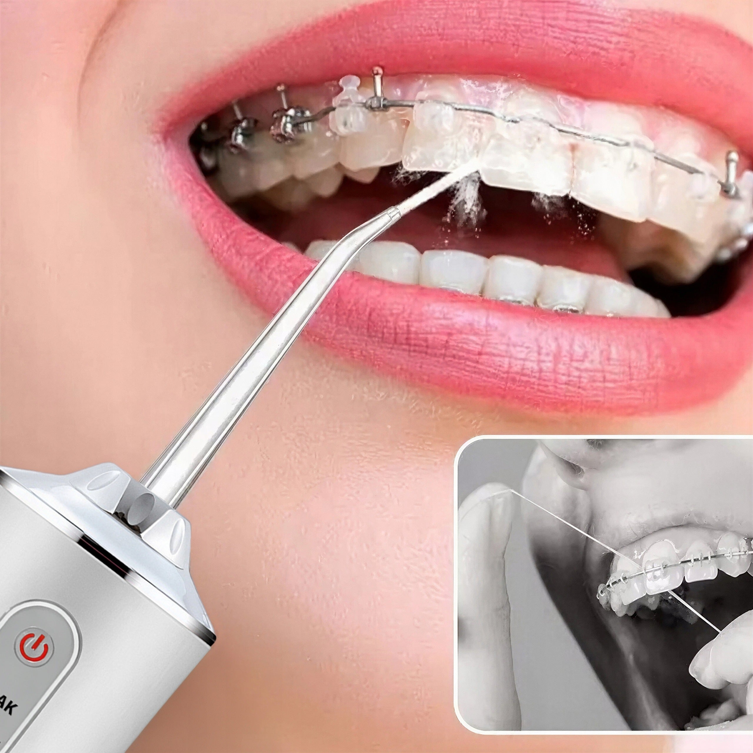 Portable Electric Oral Irrigator Oral Tooth Washing Gift Manufacturer code IRYGATOR DO ZĘBÓW BEZPRZEWODOWY DENTYSTYCZNY