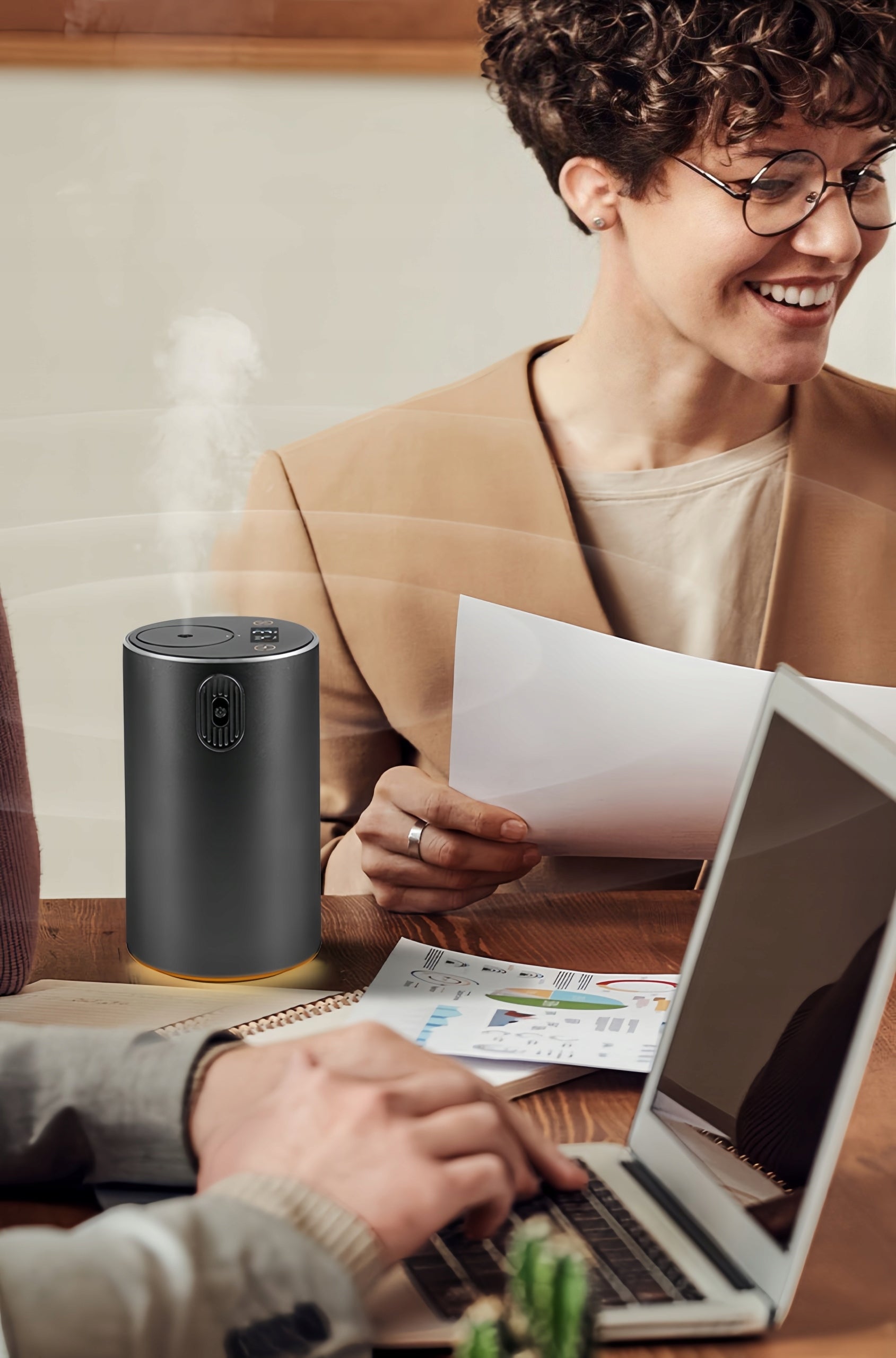 Portable Essential Oil Diffuser Nebulizer Quiet For Car Home Manufacturer code Dr_B178