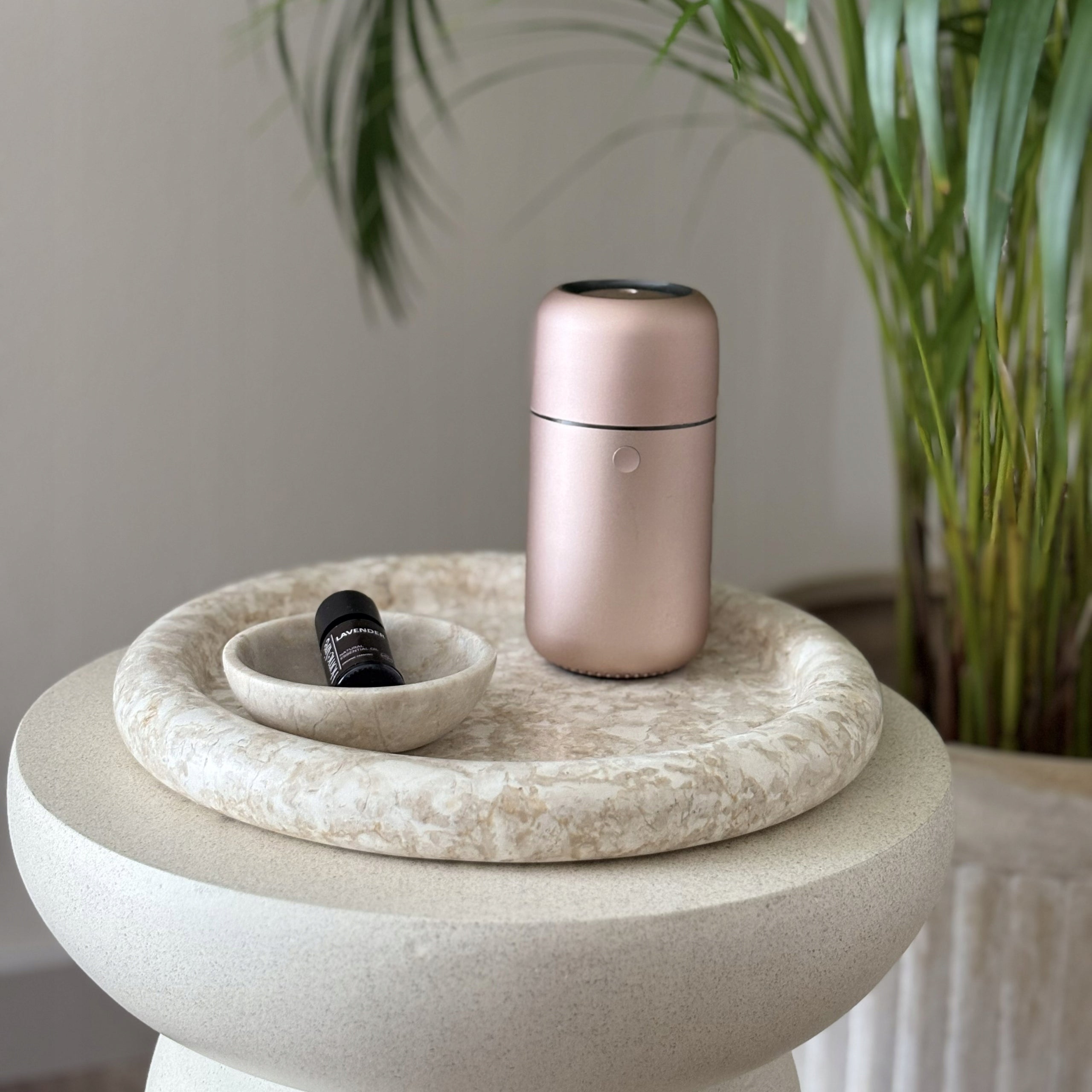 Portable Fragrance Diffuser Wireless Essential Oil Aromatherapy Manufacturer code CHIC Rose Gold