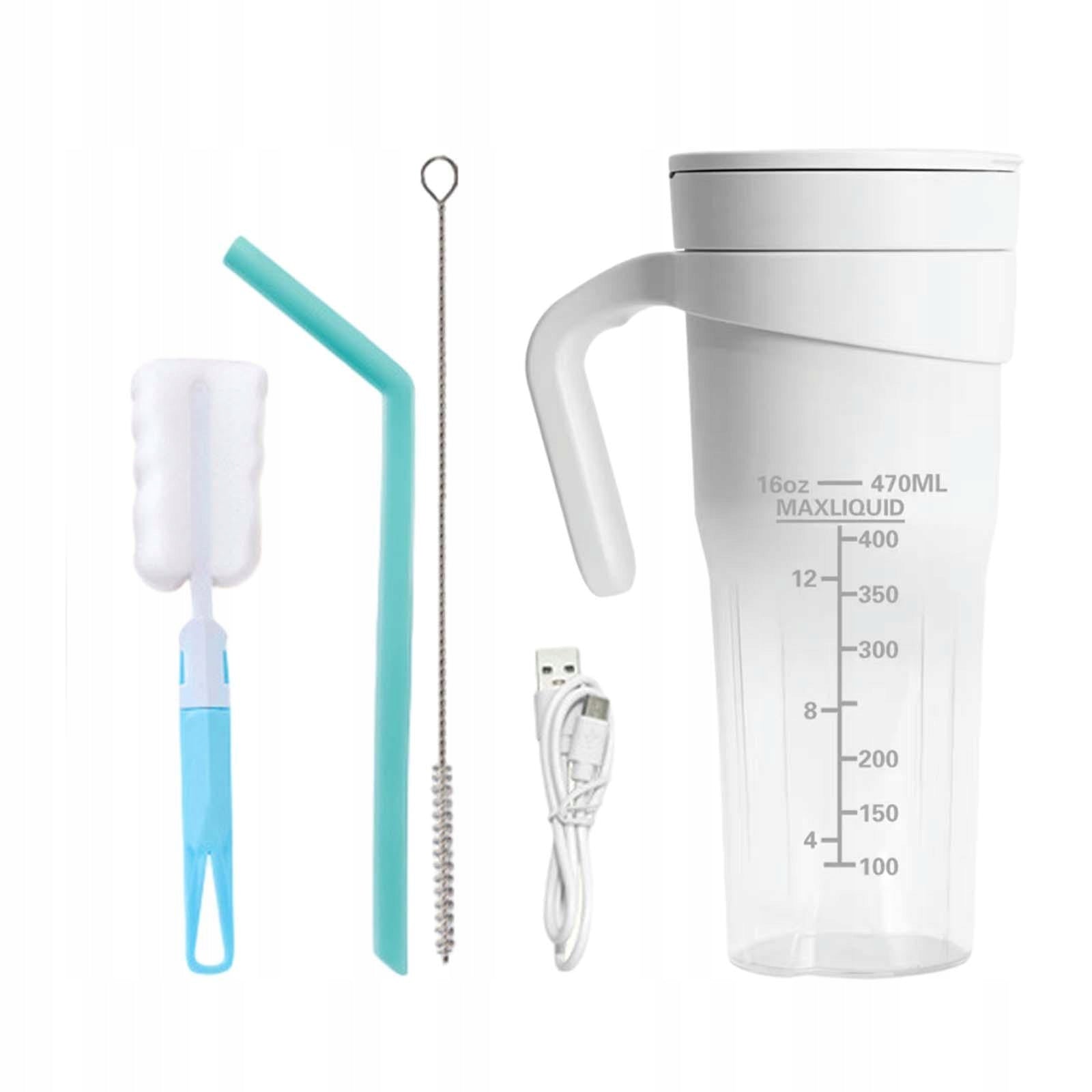 Portable Fruit Juicer Durable Convenient Housewarming Gifts Ice White