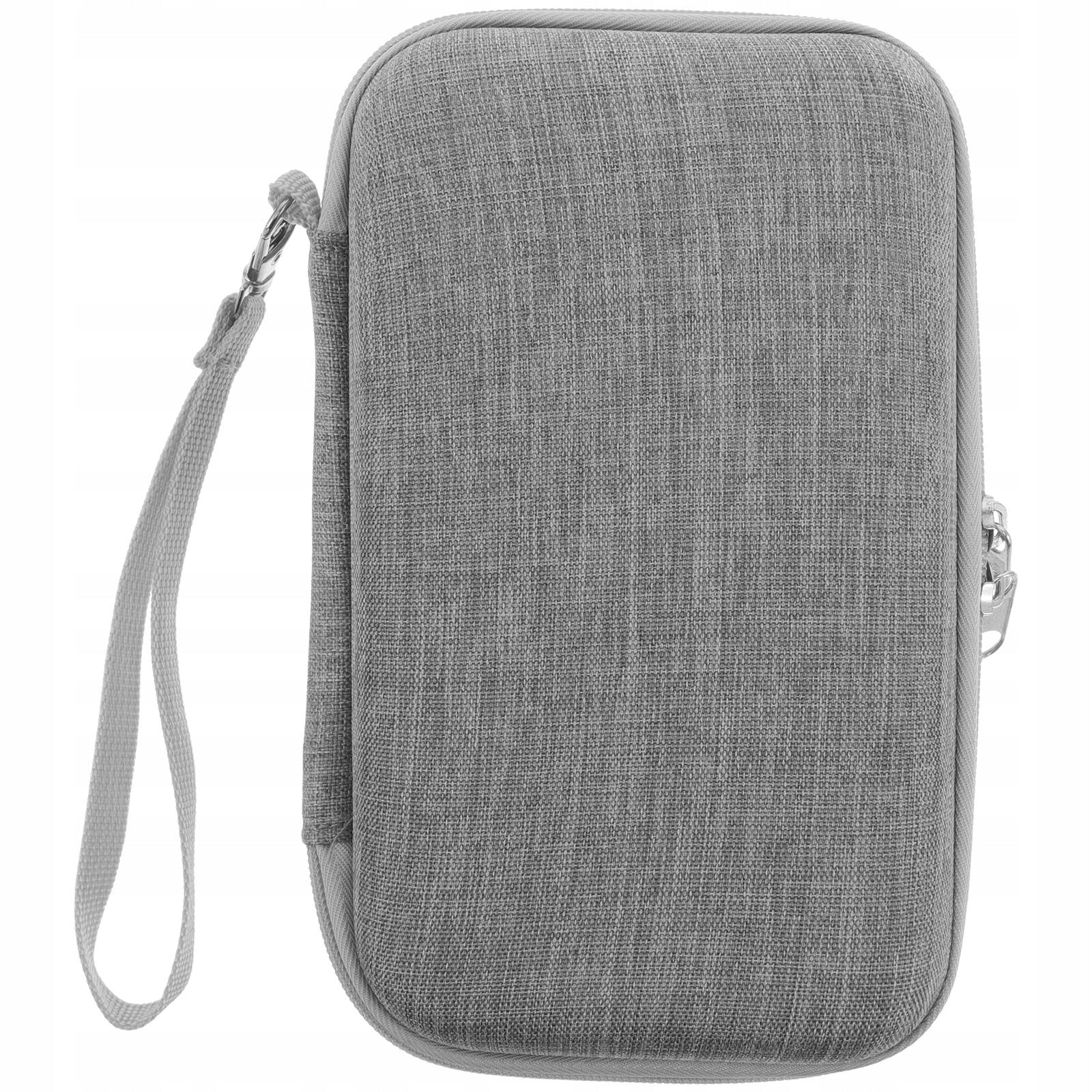 Portable Grey Eva Diabetic Monitor Hard Case with Shockproof Storage Manufacturer of a medical device NA