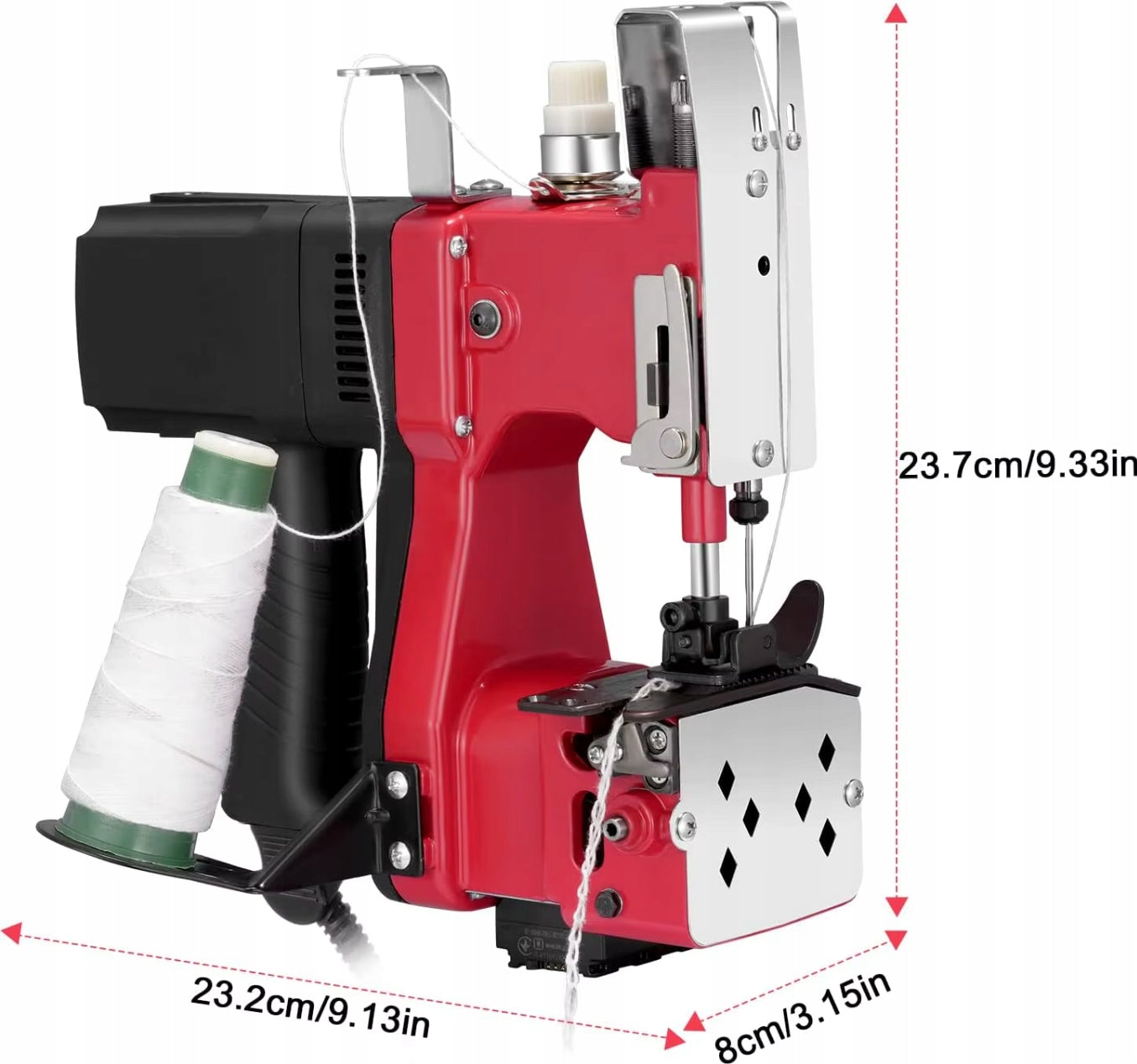 Portable Hand Sewing Machine Bags GK Industrial Stapler 210W 230V Product weight 3000 g