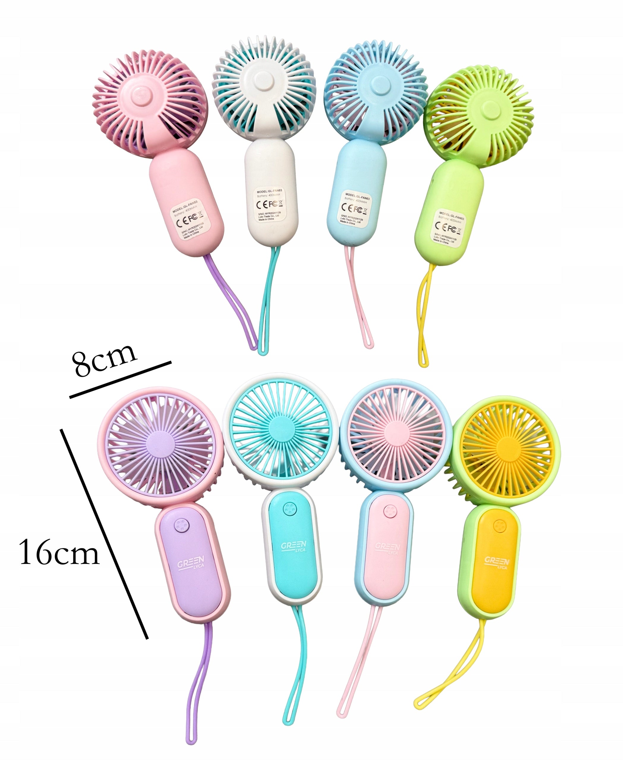 Portable Handheld Fan for USB Office Stroller Cabin