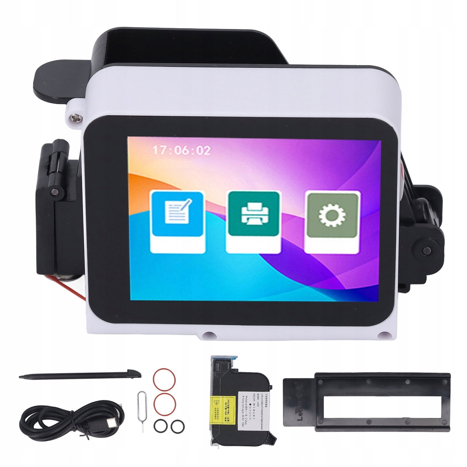 Portable Handheld Printer, 12,7mm Handheld Inkjet Printer For Carton With Printing technology other