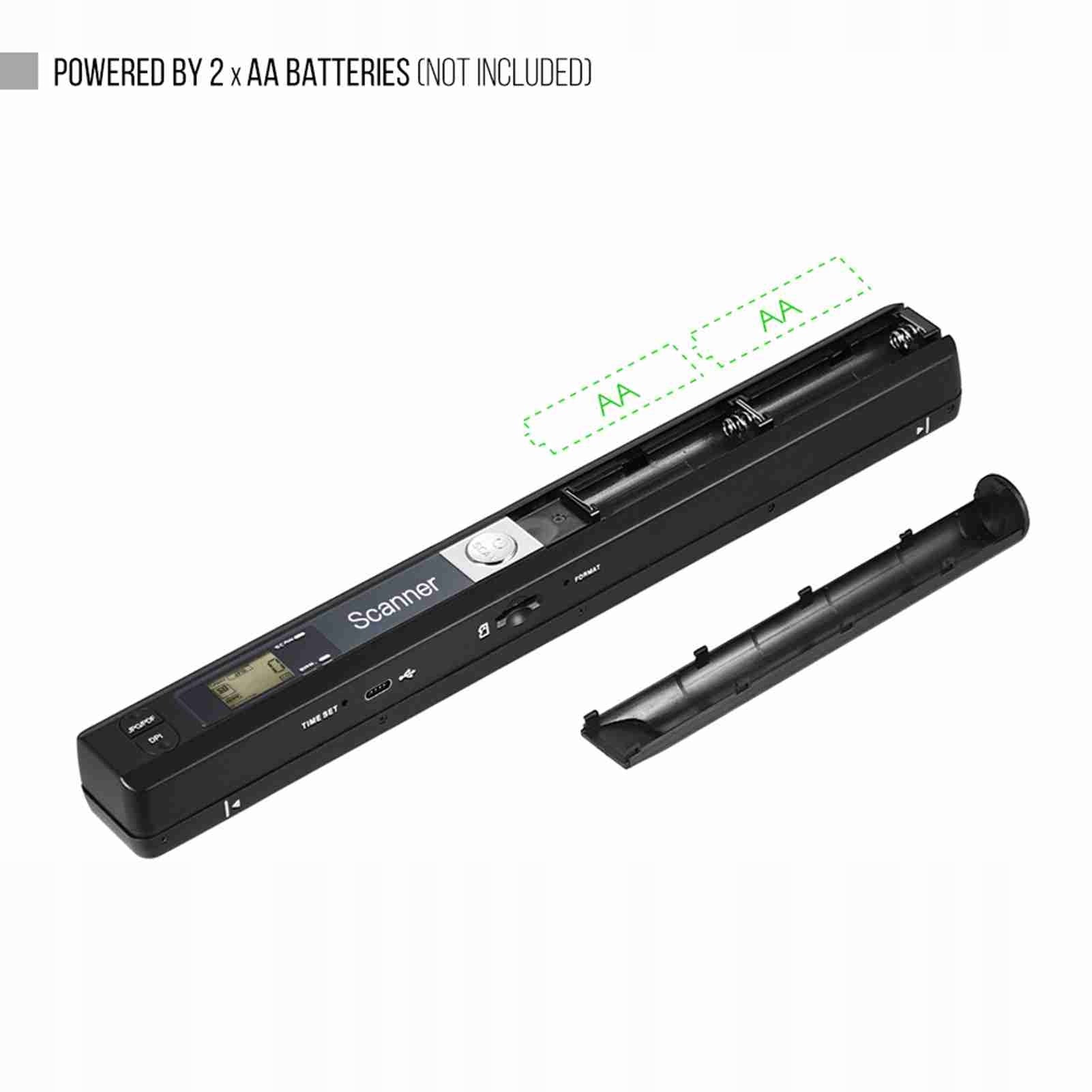 Portable Handheld Wand Wand Wireless Scanner A4 Size 900DPI JPG/PDF Z2