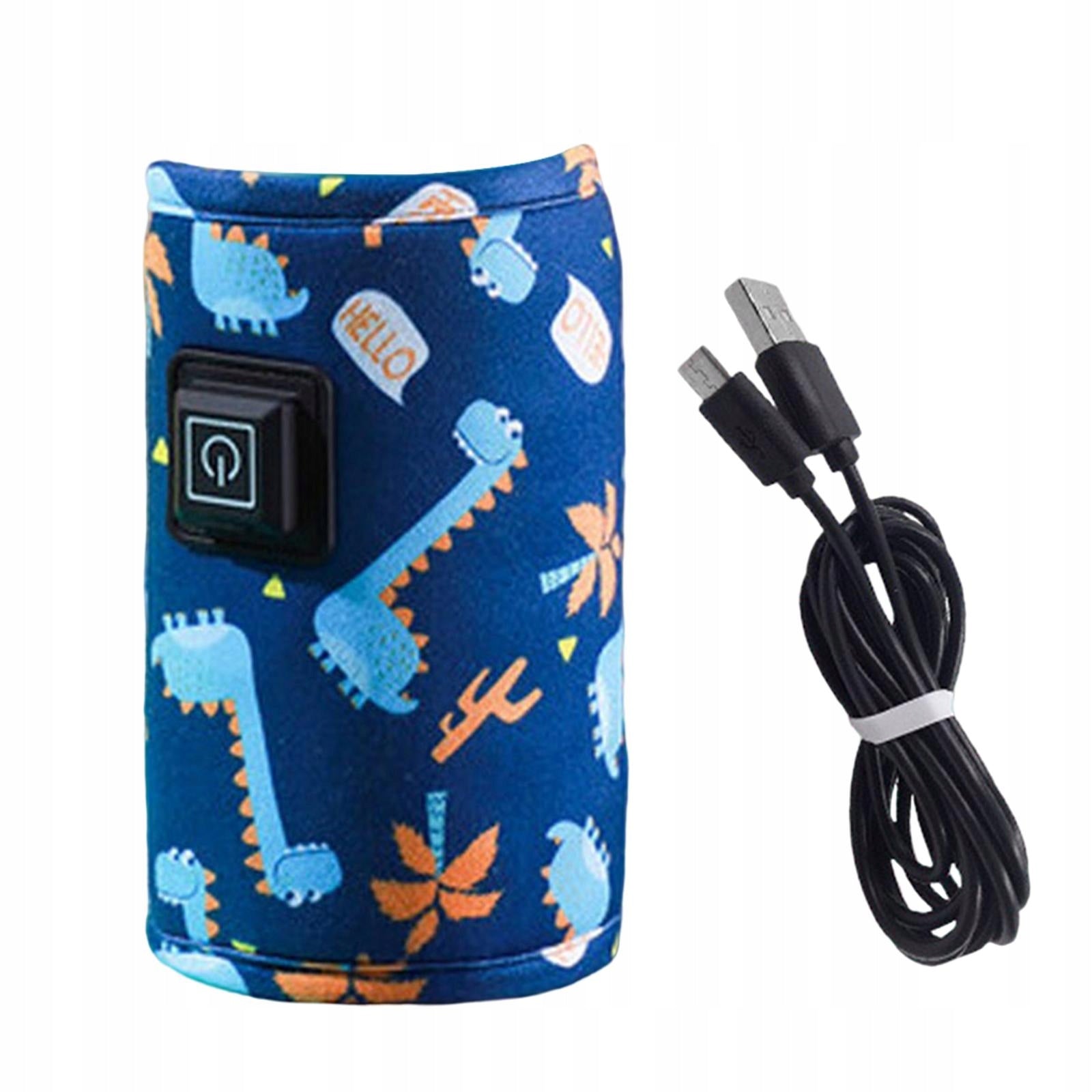 Portable Infant bottle Heating Cover Milk Warmer Cup Warmer Heater Baby E
