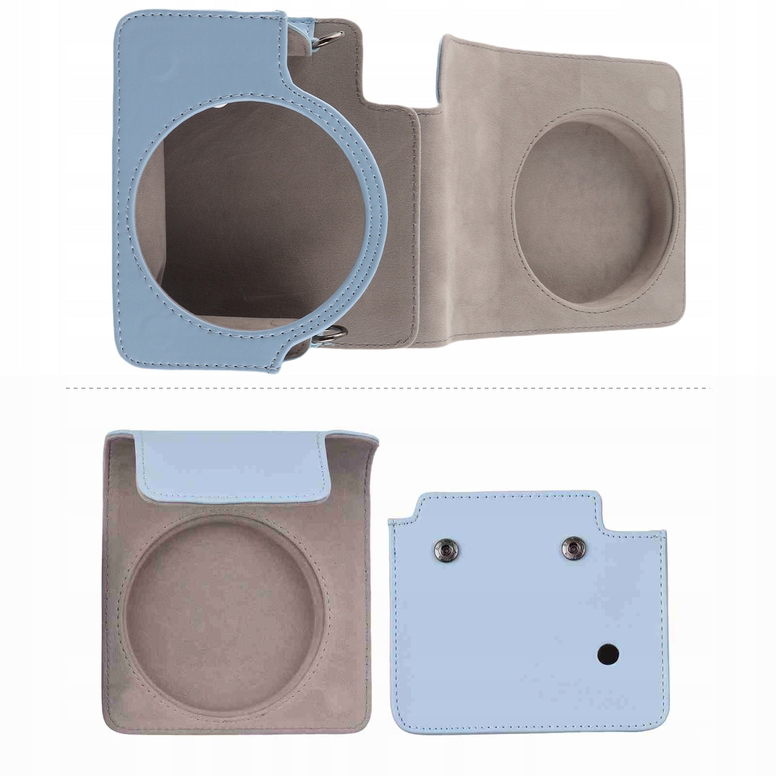 Portable Instance Housing With Camera To Carry PU Bag With 6D