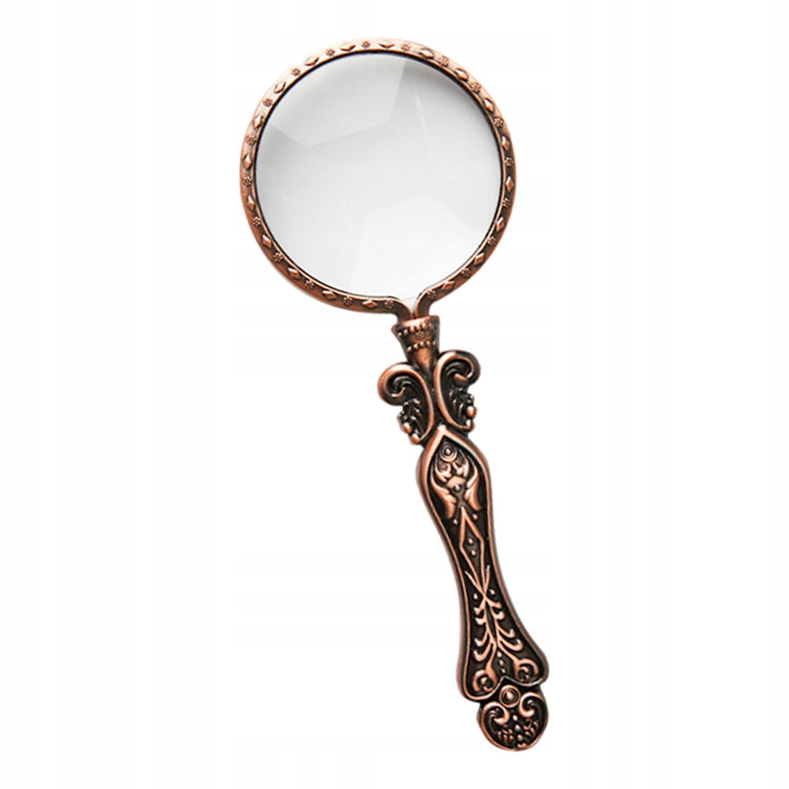 Portable Jewelry Loupe European Style Shatterproof Design with Nonslip Red Brand no brand