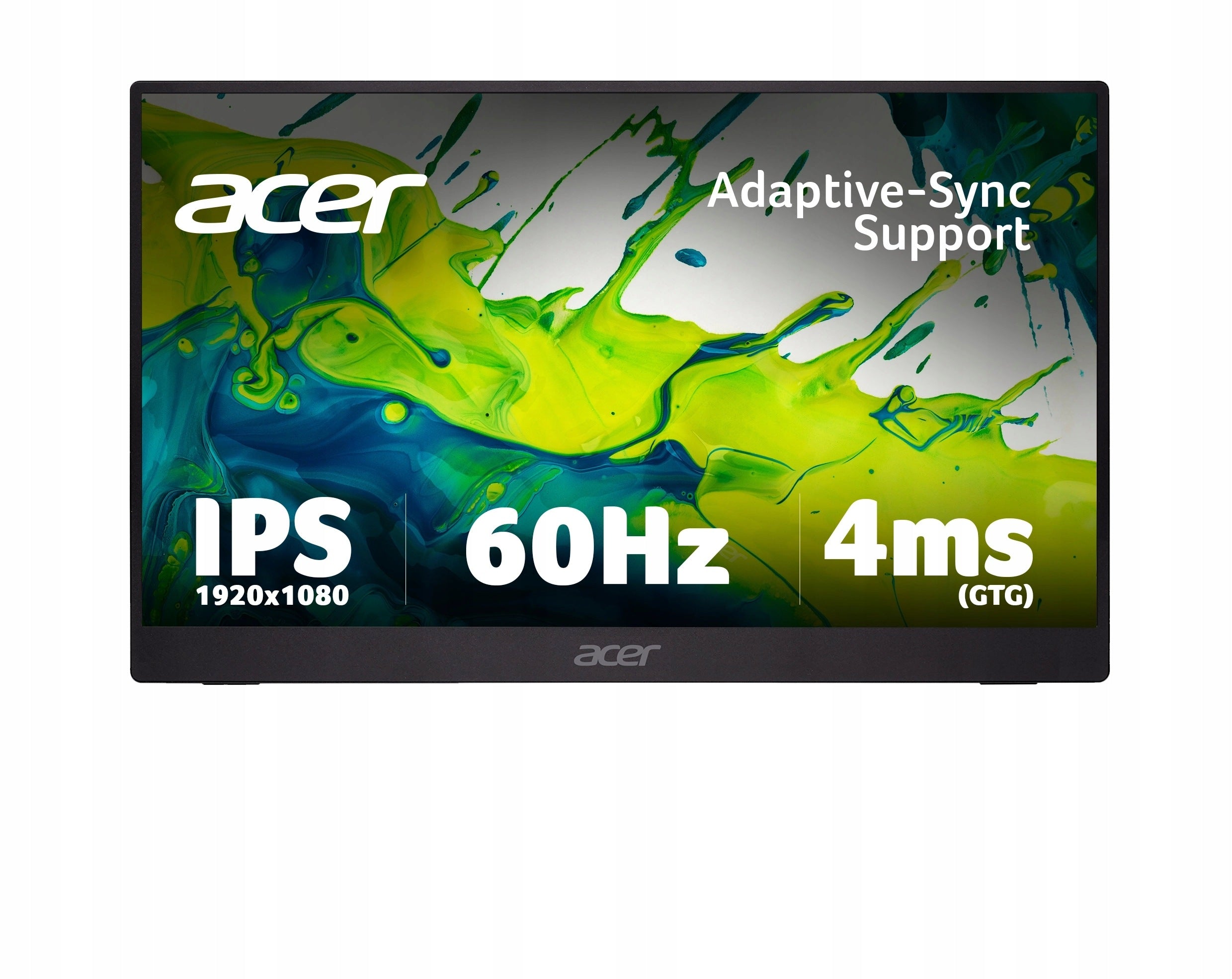 Portable Laptop Monitor Acer 15,6'' FHD IPS 60Hz 5ms HDR HDMI USB-C
