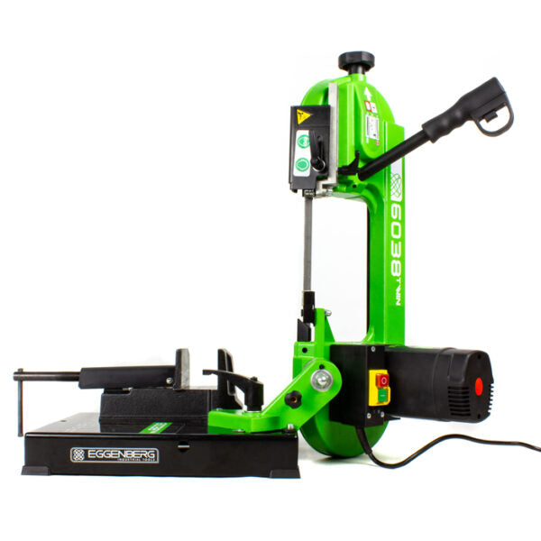 Portable Metal Saw with Base Eggenberg 105mm – 850W Packaging status original