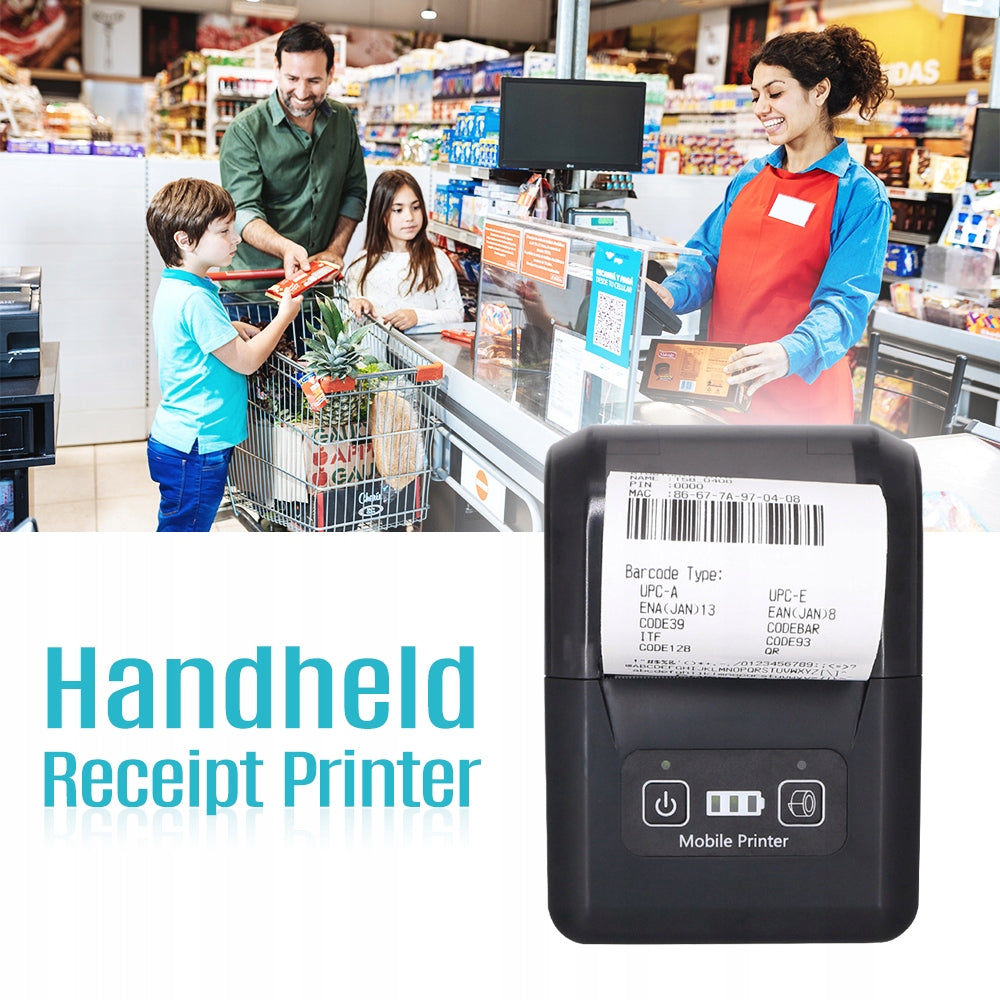Portable Mini 58mm 2 Inch Wireless FE Thermal Printer Brand no brand