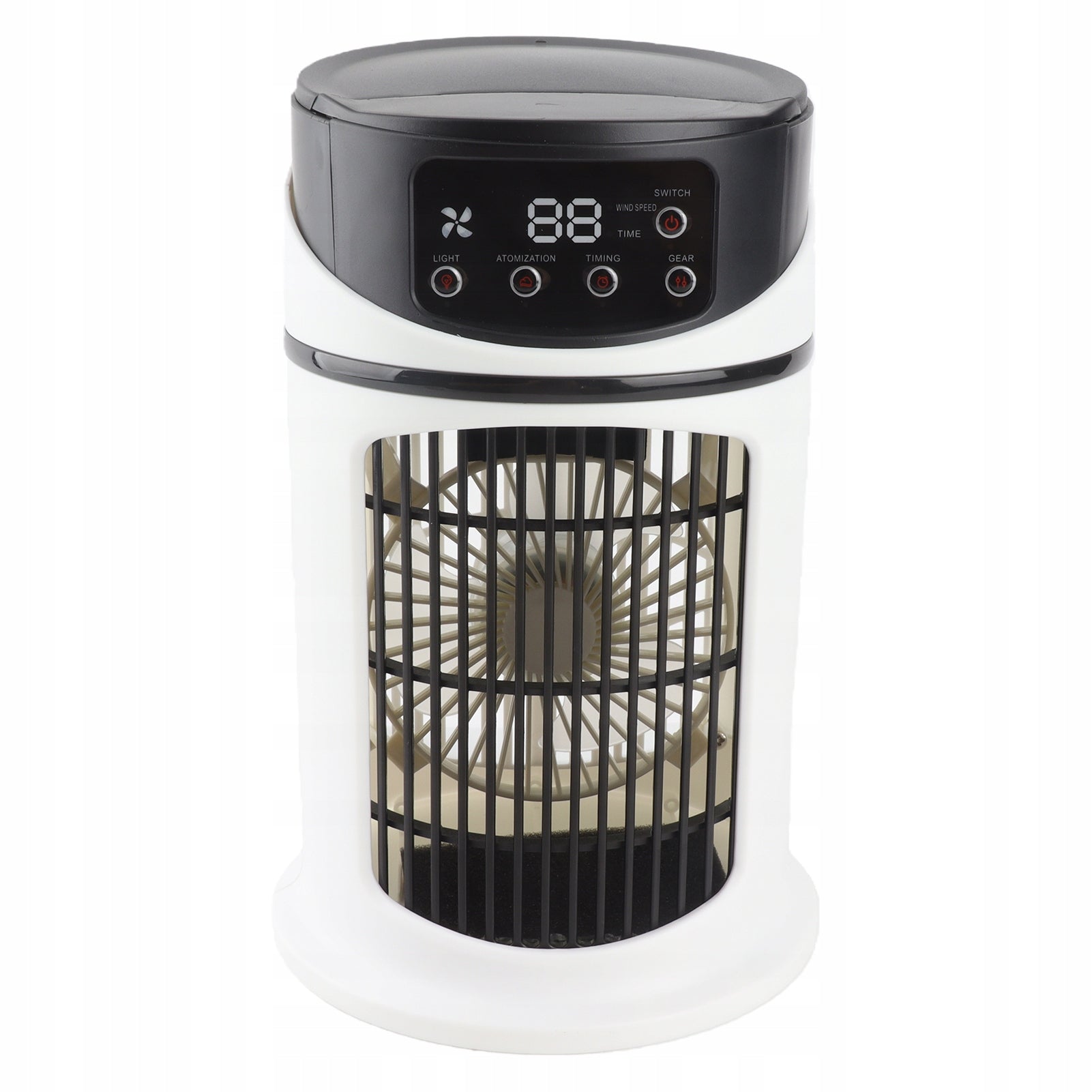 Portable Mini Air Conditioner Mobile Multifunction AD Fan Dominant color multicolor