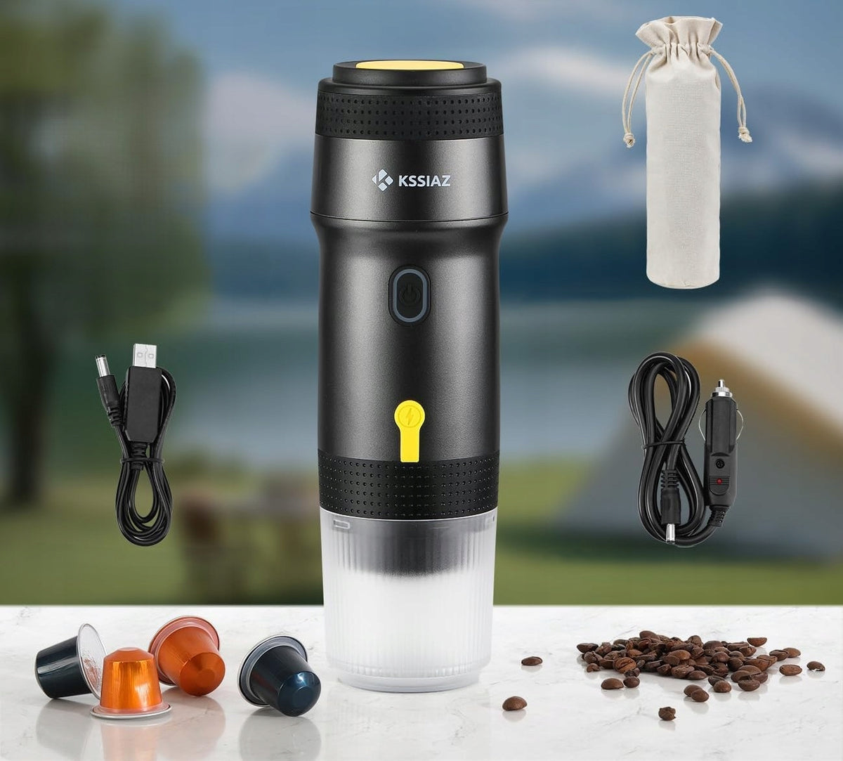 Portable Mini Coffee Maker Electric Pressure Travel USB-C Manufacturer code 5904285683277