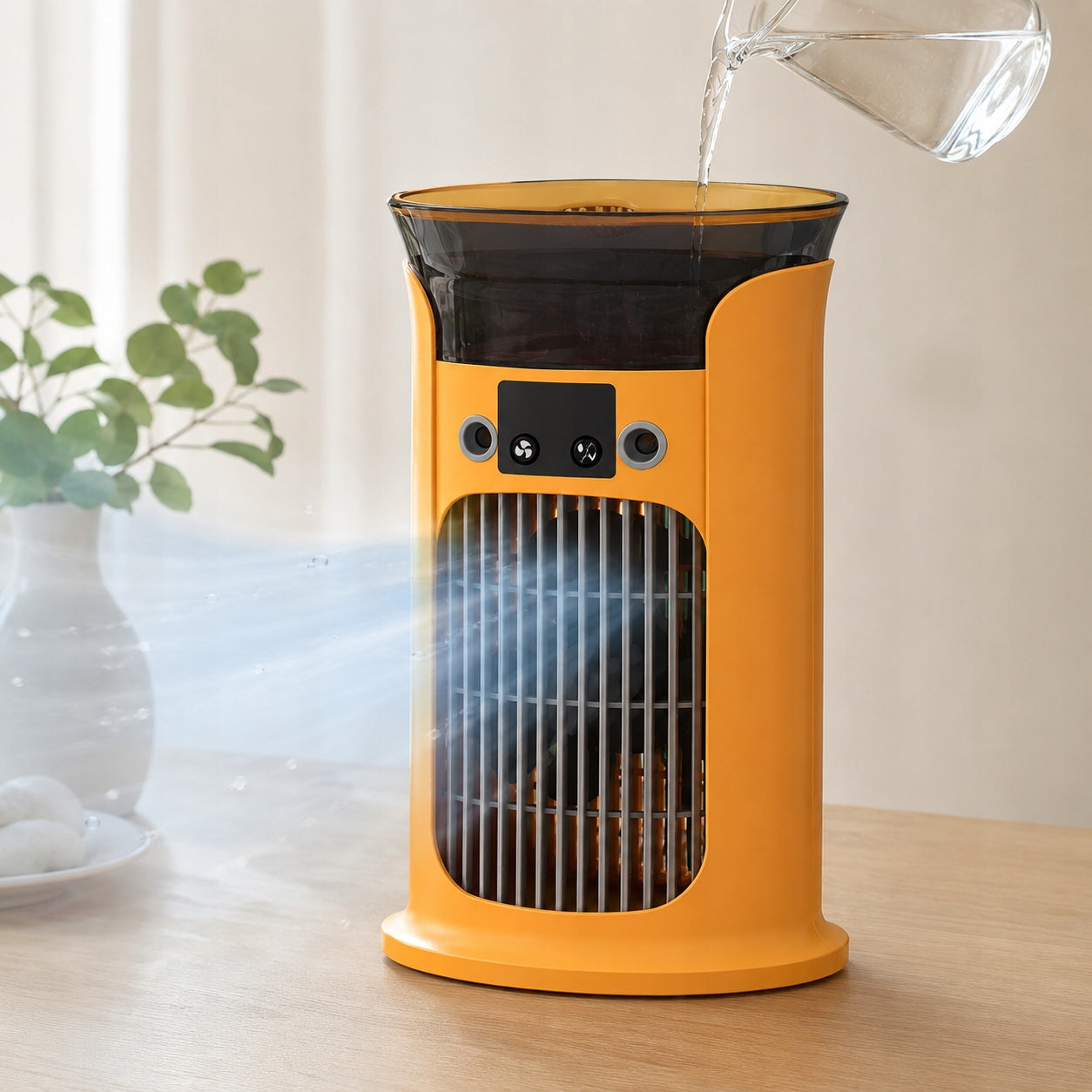 Portable Mist Cooling Fan 880ML USB Air Cooler Humidifier Model FSC-880