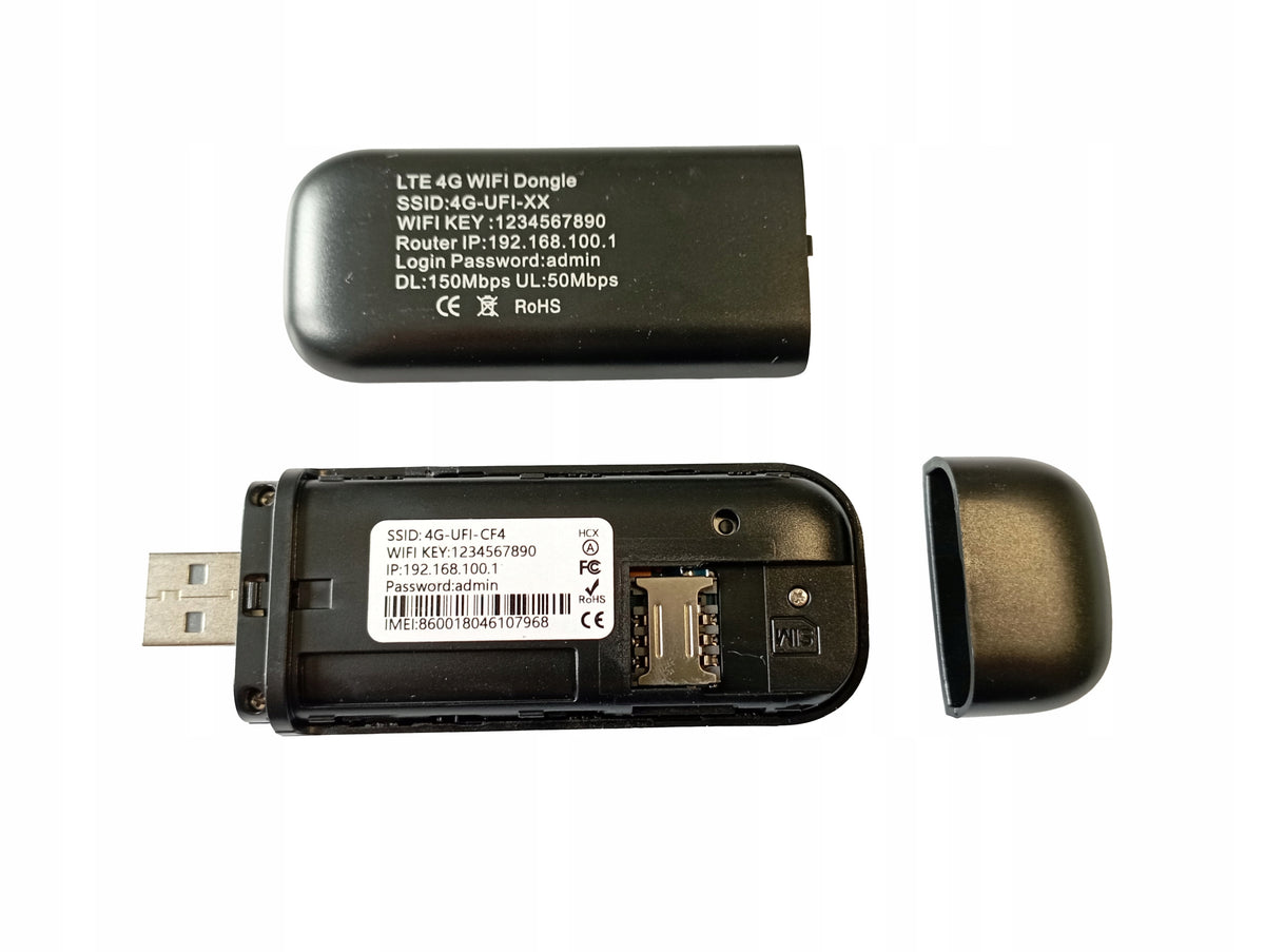 Portable Modem Wifi Router 4G LTE USB For Sim Card Manufacturer code ITPKO6127