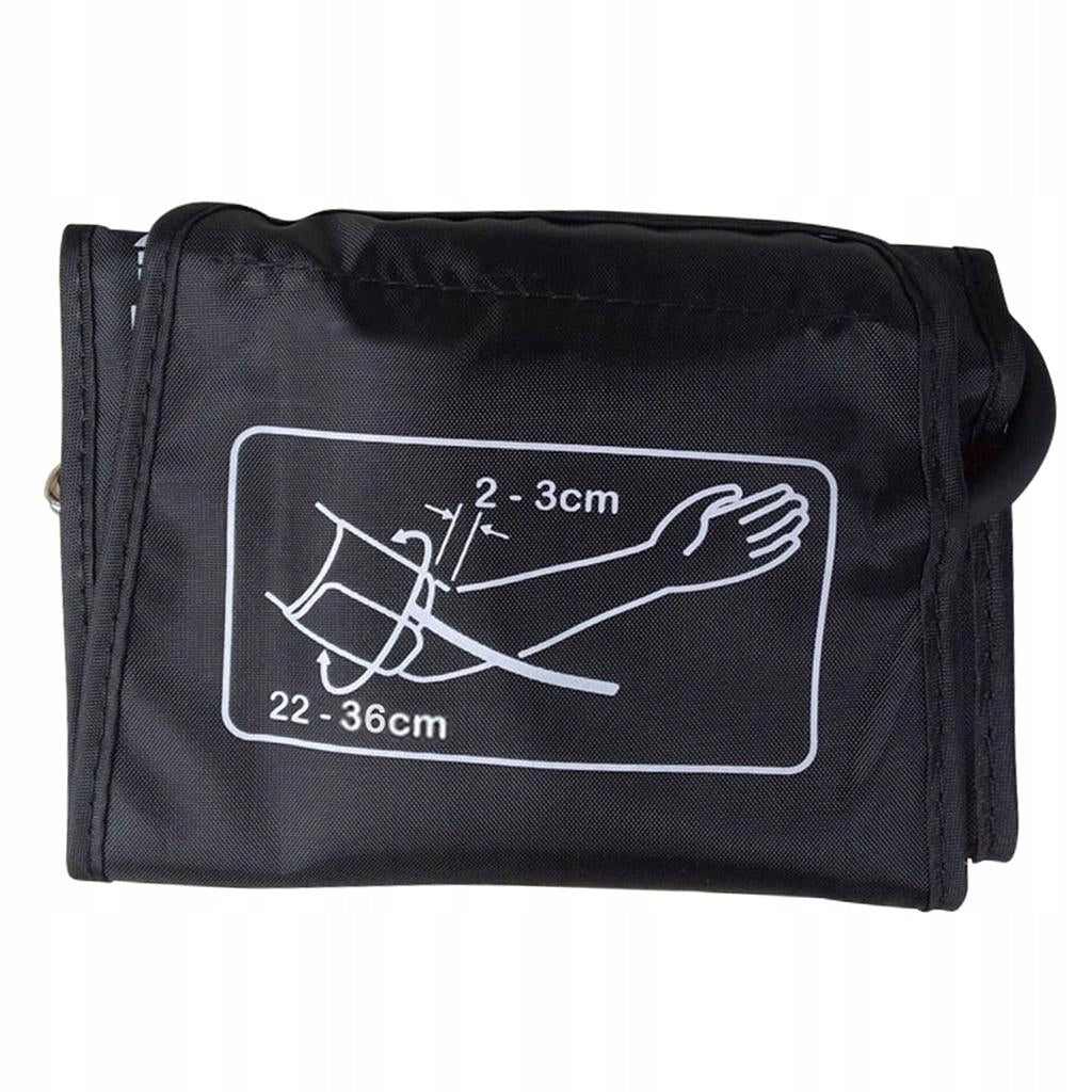 Portable Monitor Cuff Band Durable Sleeve with Tube And 22-36cm Black