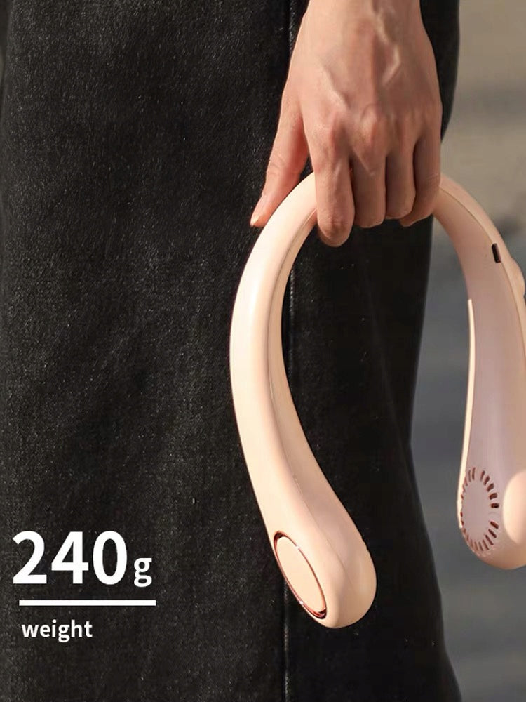 Portable Neck Fan, Personal Air Supply, USB, 3/5 Speed Model 1111