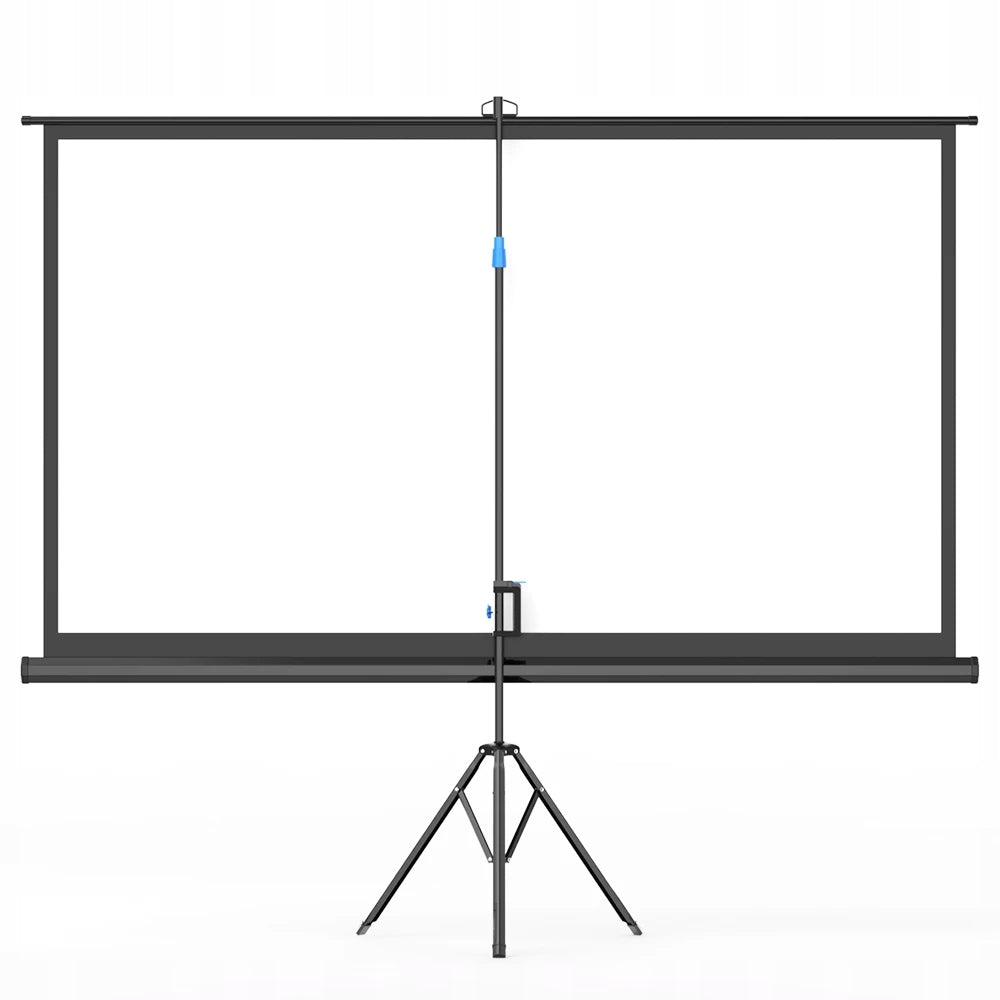 Portable Projection Screen 60 Inch Retractable 16:9 FULL HD 4K +FREEBIE Tripod Packaging status original