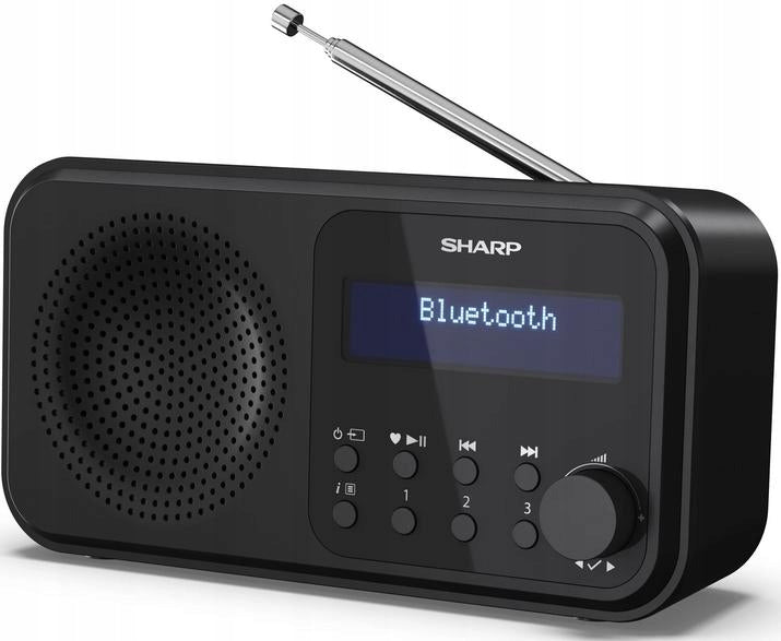 Portable Radio SHARP Tokyo DR-P421 Black Brand Sharp