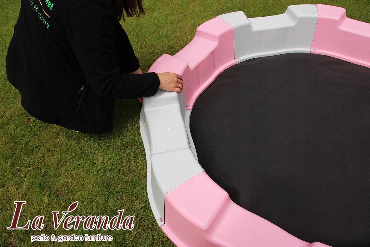 Portable Sandbox Folding 170cm Plastic For Sand Tarpaulin Bottom Toys Kind plastic