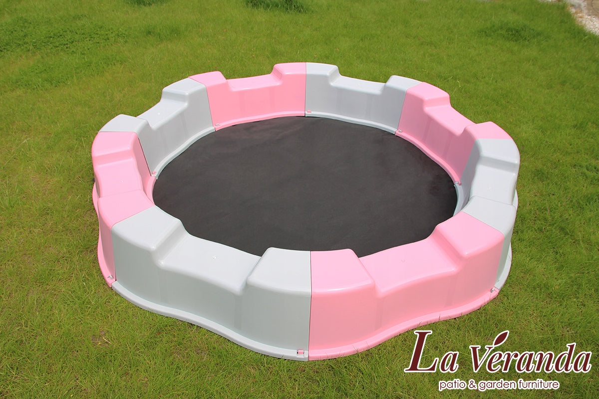 Portable Sandbox Folding 170cm Plastic For Sand Tarpaulin Bottom Toys Packaging status original