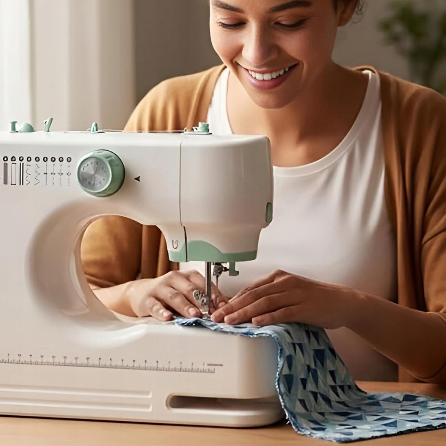 Portable Sewing Machine for Home Beginners 12 Stitch Patterns Manufacturer code Maszyna do szycia przenośna dla początkującyc
