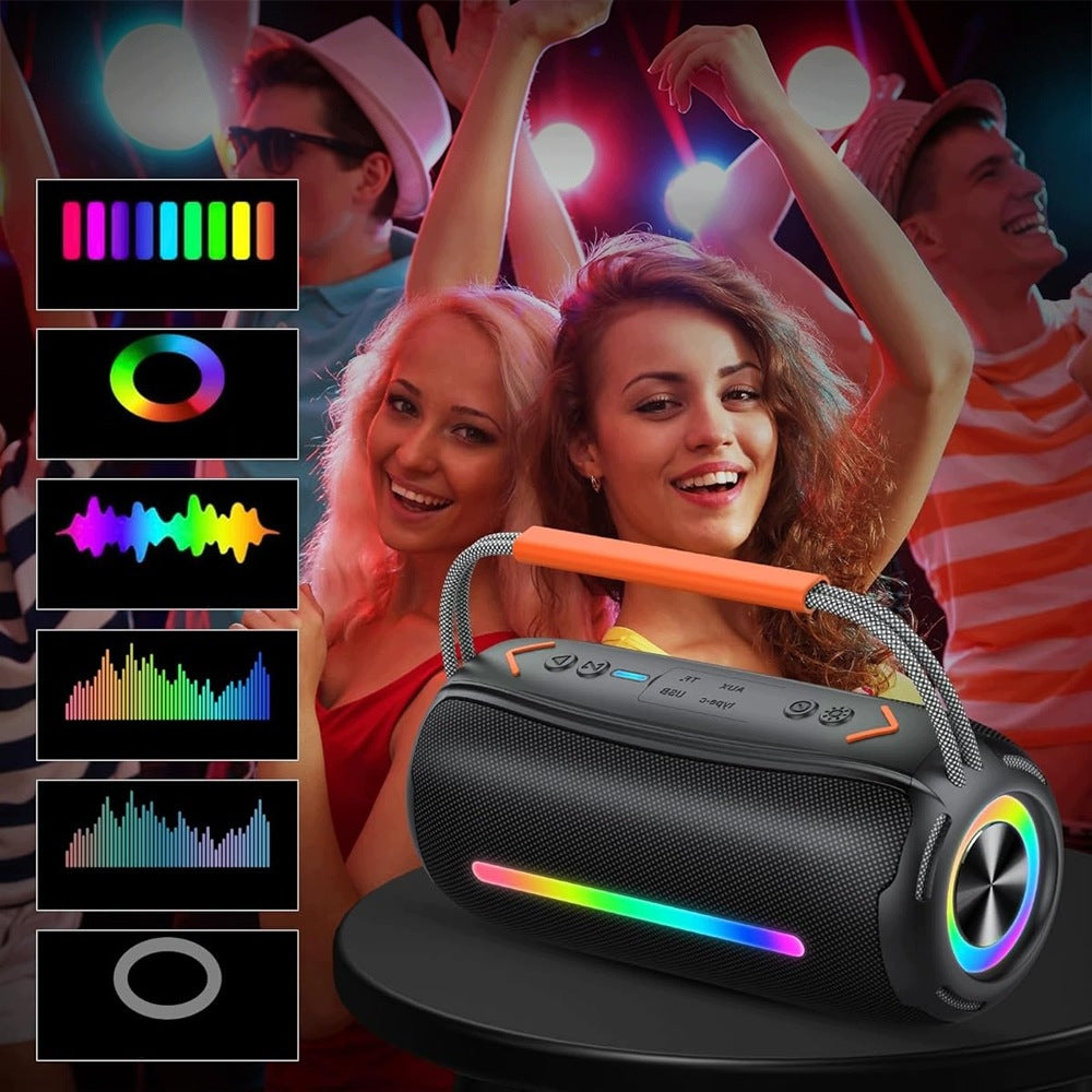 Portable Speaker 20W Bluetooth Column Boombox With RGB TF AUX 2400mah IPX6 Model other