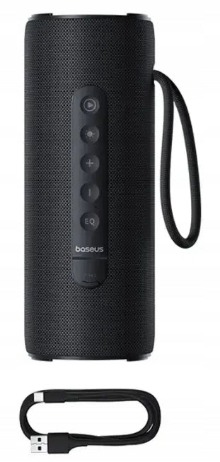 Portable Speaker Baseus AeQur VO20 15W IPX5 LED Mobile Black Manufacturer code A20067900117-00