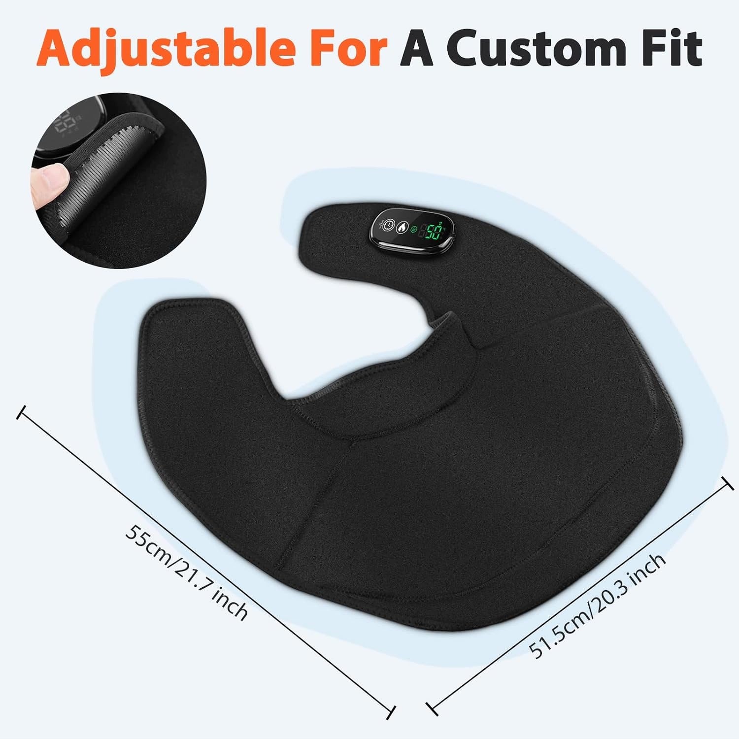 Portable Touch Screen Neck Warmer, 4 Heat Levels Medical device no