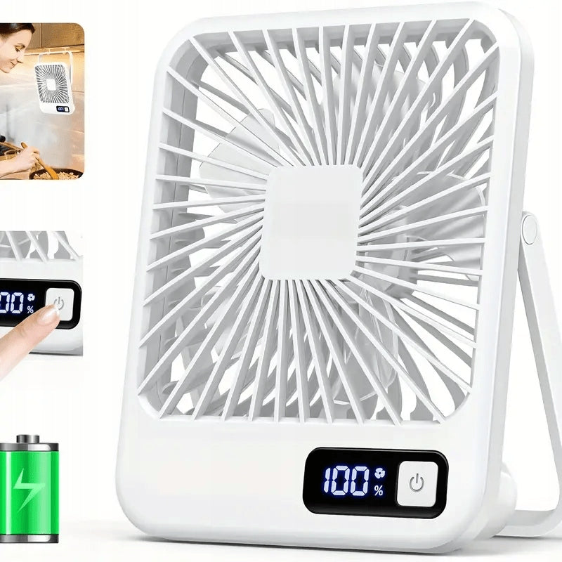 Portable USB Fan with 1200mAh Ideal for Office, Home and Travel EAN (GTIN) 5901421307233