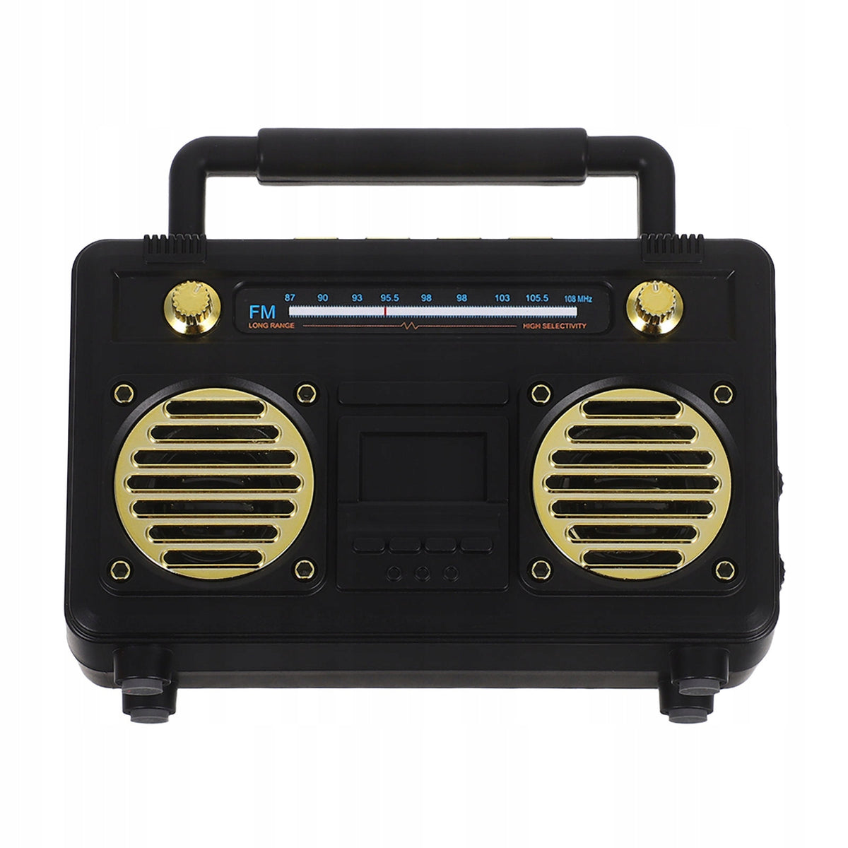 Portable Vintage Bluetooth Speaker with Built-in Subwoofer Brand no brand