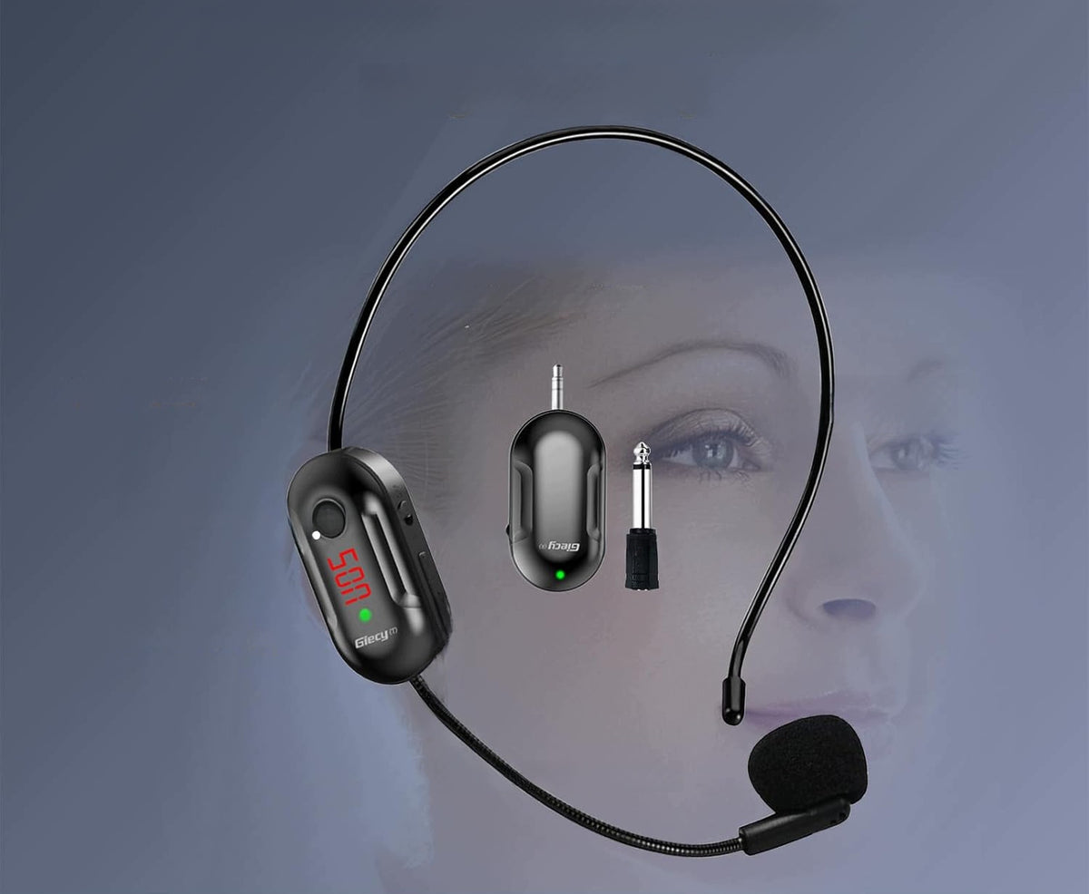 Portable Voice Amplifier with Wireless UHF Microphone for Teaching Manufacturer code Przenośny wzmacniacz głosowy z bezprzewodowym