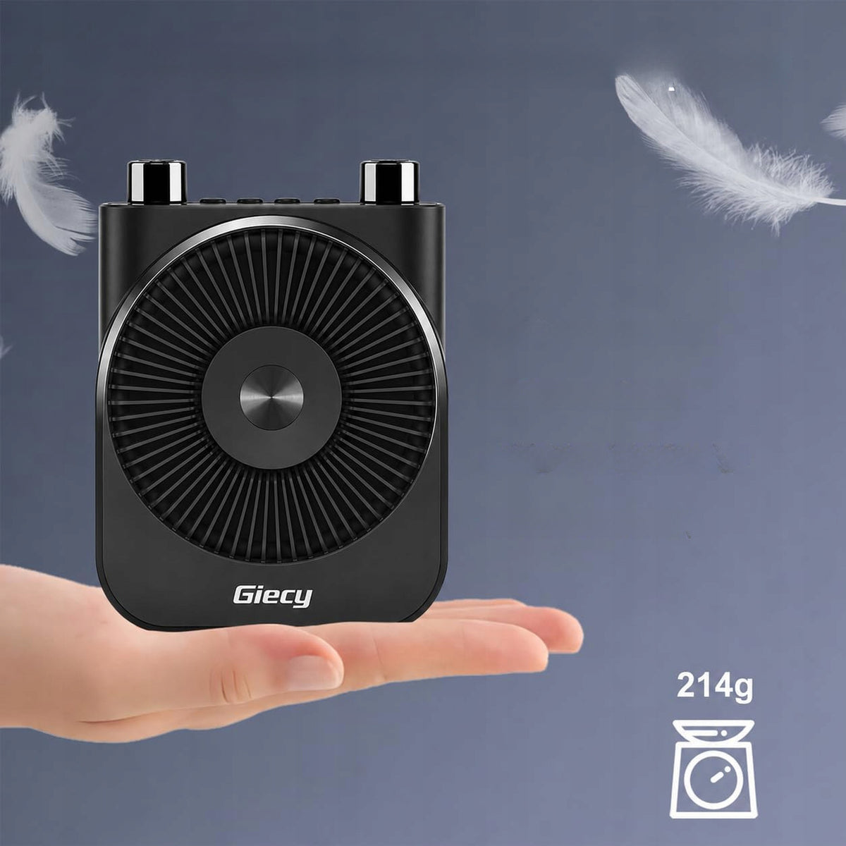 Portable Voice Amplifier with Wireless UHF Microphone for Teaching Packaging status original